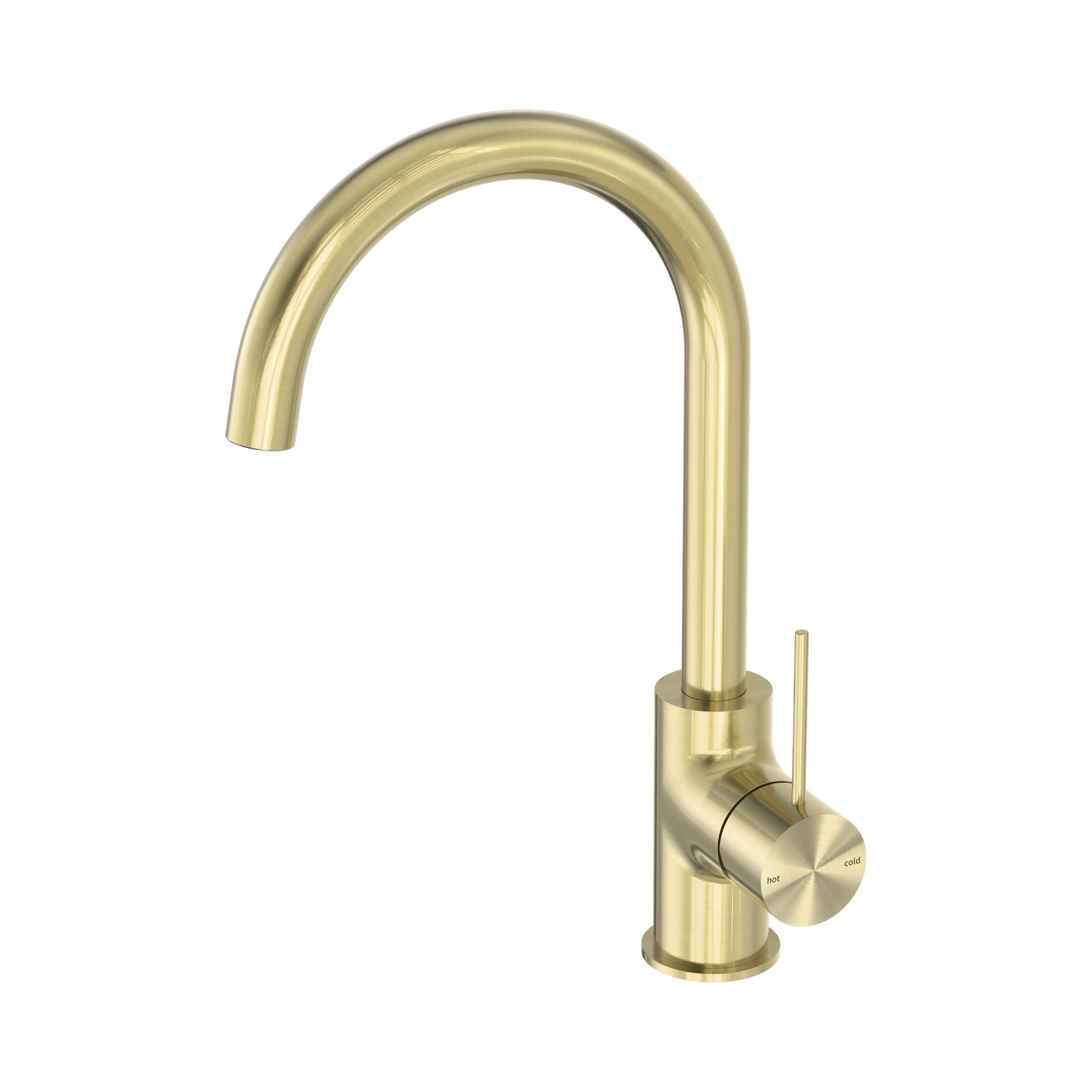 NR221907 BG Mecca Kitchen Mixer Brushed Gold image 1