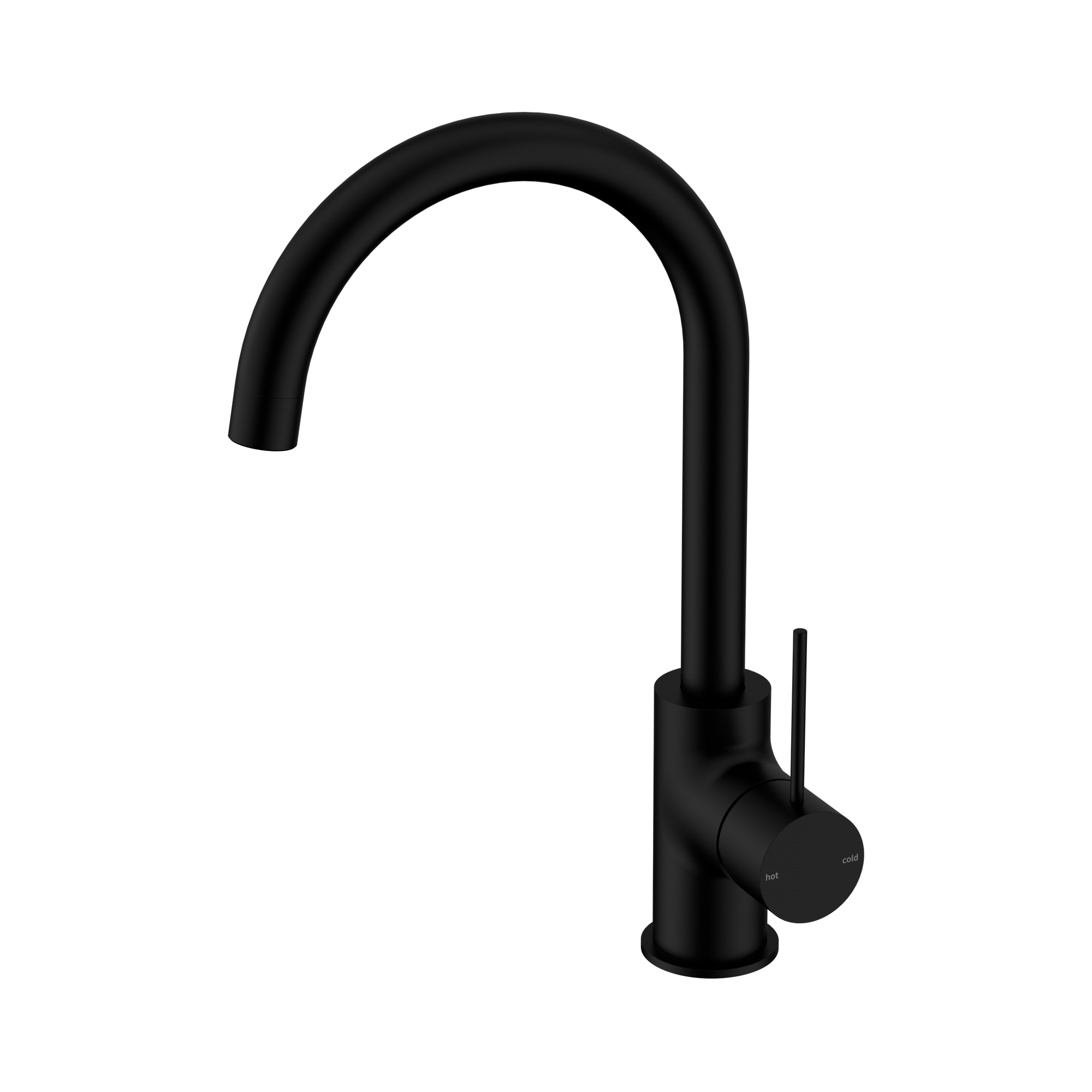 NR221907 MB Mecca Kitchen Mixer Matte Black image 1