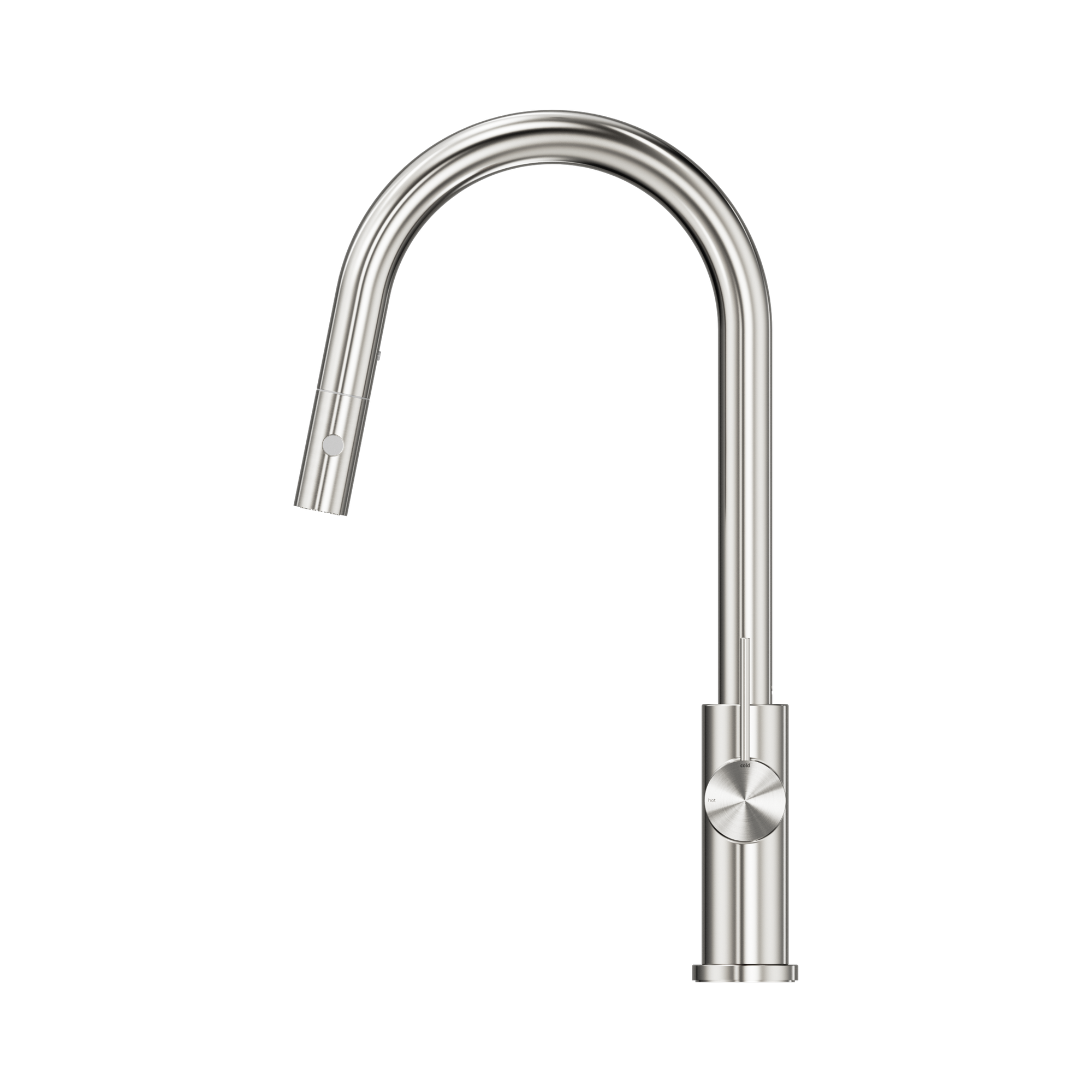 NR221908 BN Mecca Pull Out Sink Mixer With Vegie Spray Function Brushed Nickel image 3