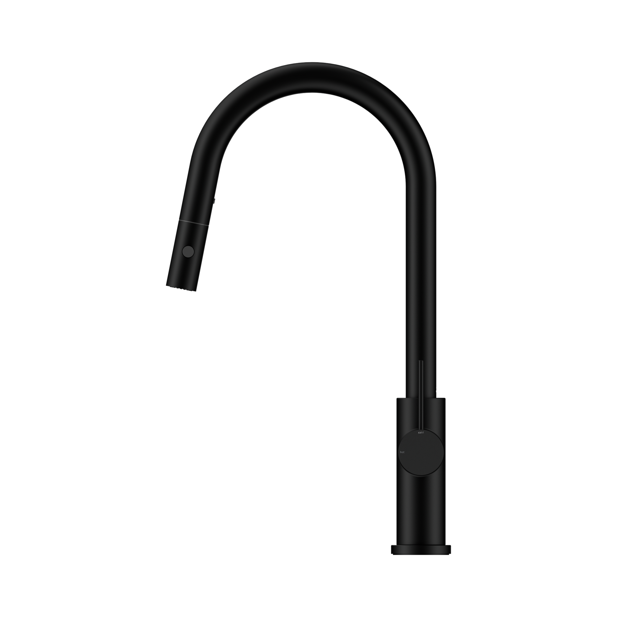 NR221908 MB Mecca Pull Out Sink Mixer With Vegie Spray Function Matte Black image 3