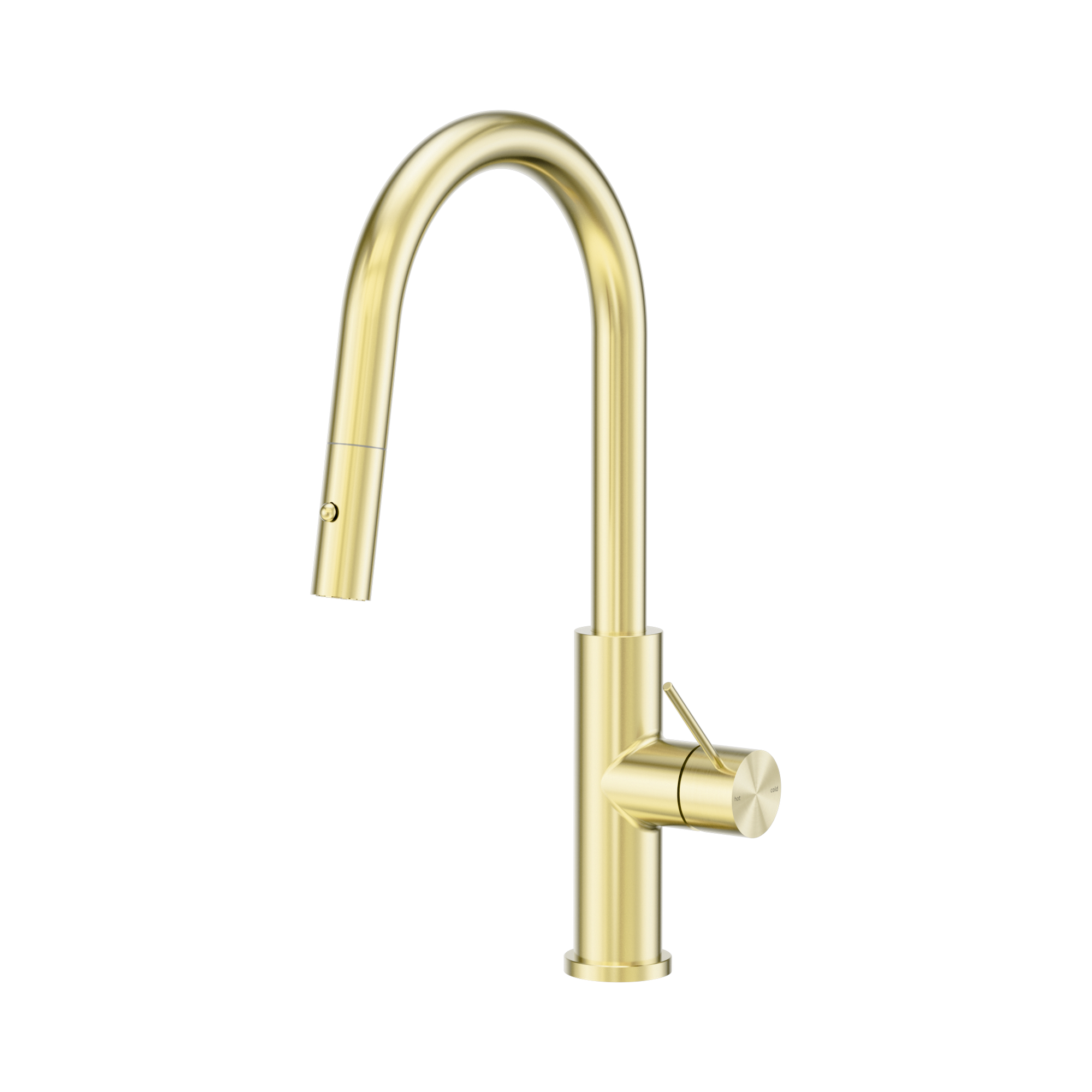 NR221908a BG Mecca Smart Sensor Pull Out Kitchen Mixer Brushed Gold image 1