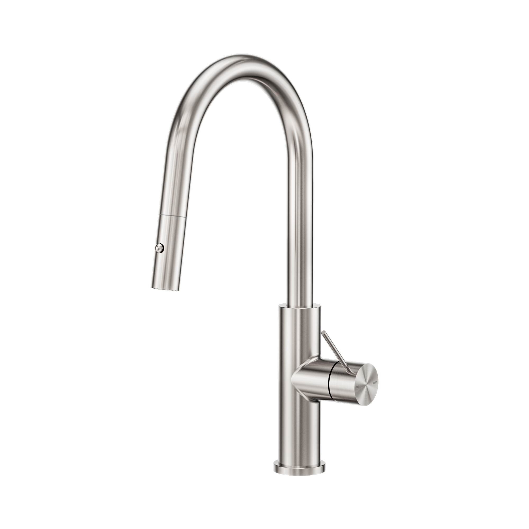 NR221908a BN Mecca Smart Sensor Pull Out Kitchen Mixer Brushed Nickel image 1