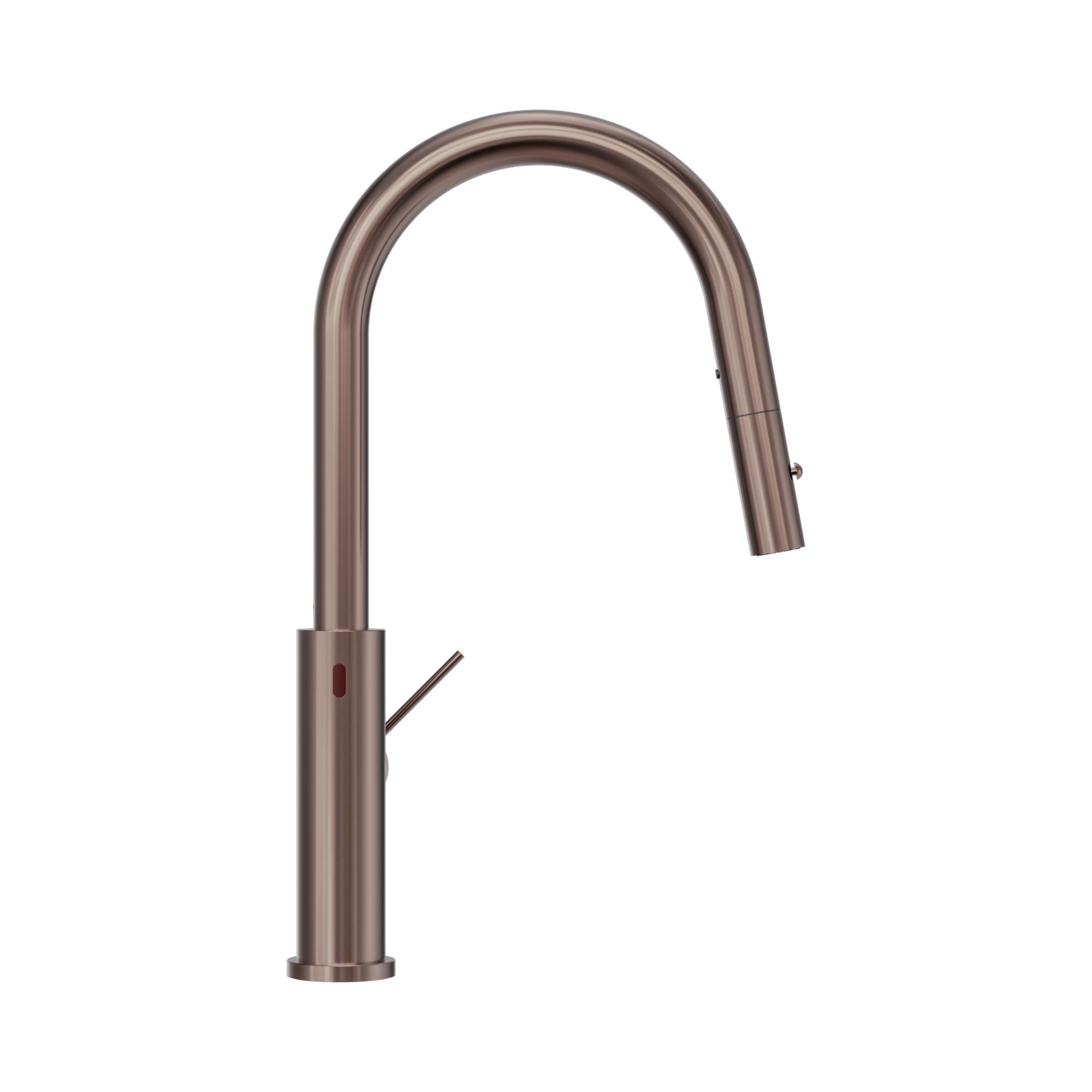 NR221908a BZ Mecca Smart Sensor Pull Out Kitchen Mixer Brushed Bronze image 2