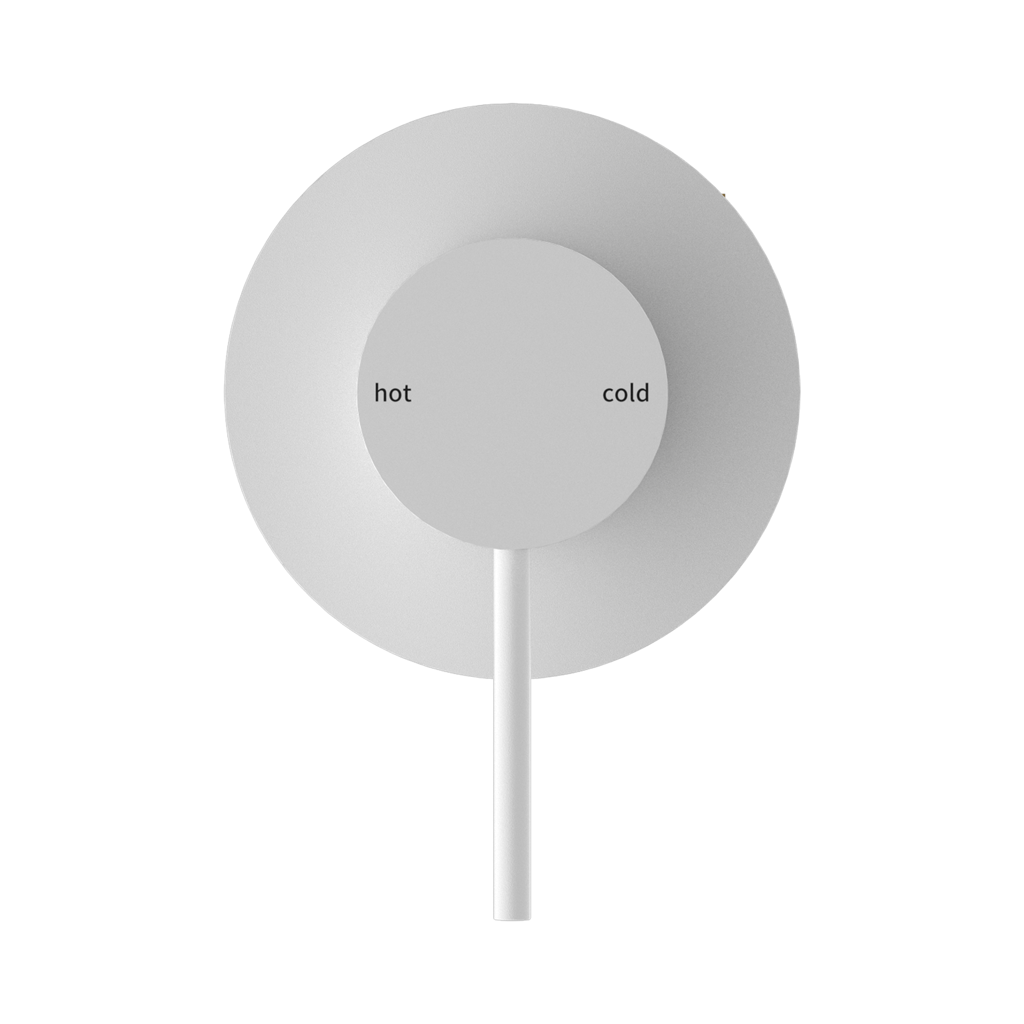 NR221909 MW Mecca Shower Mixer Matte White image 2