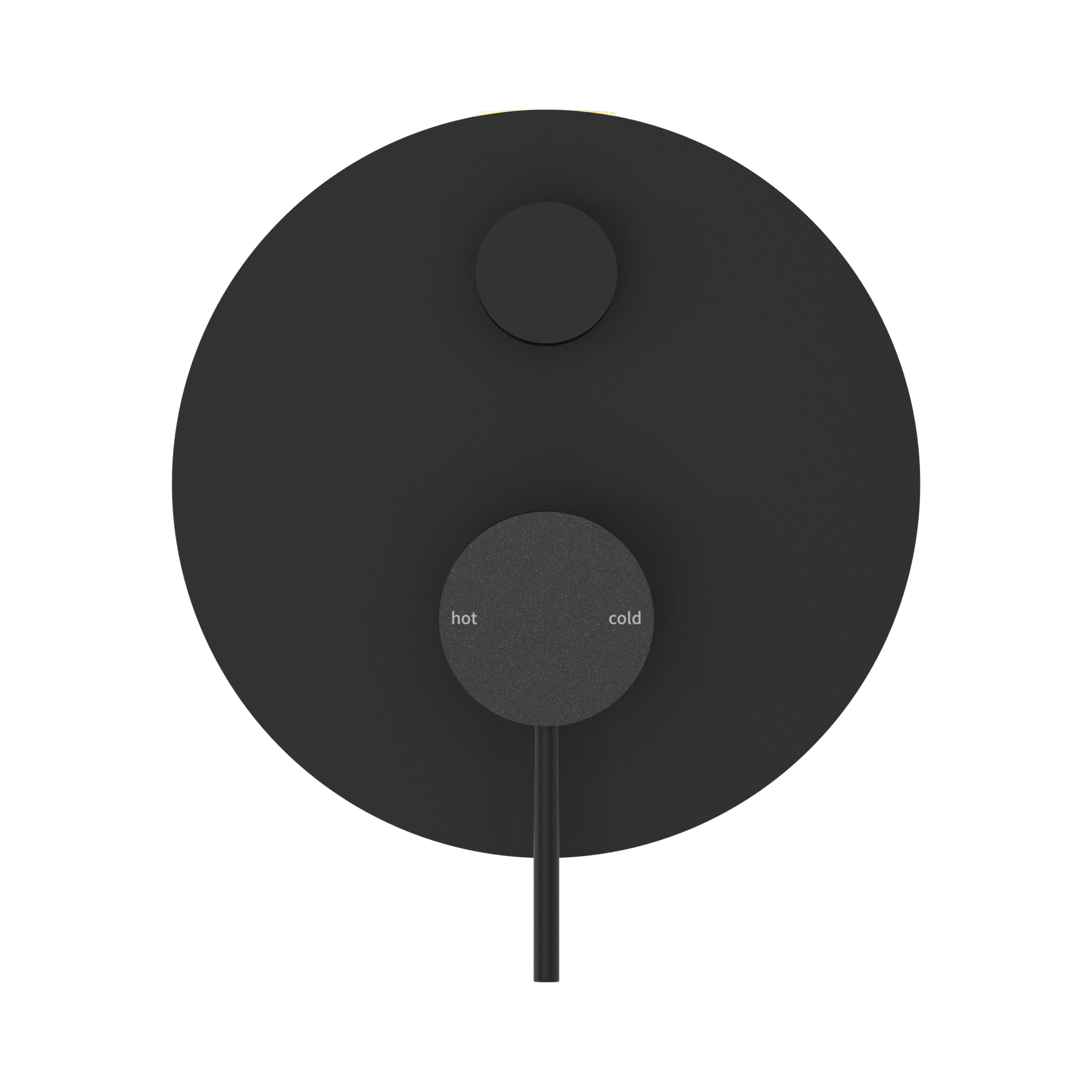 NR221909a MB Mecca Shower Mixer With Divertor Matte Black image 2