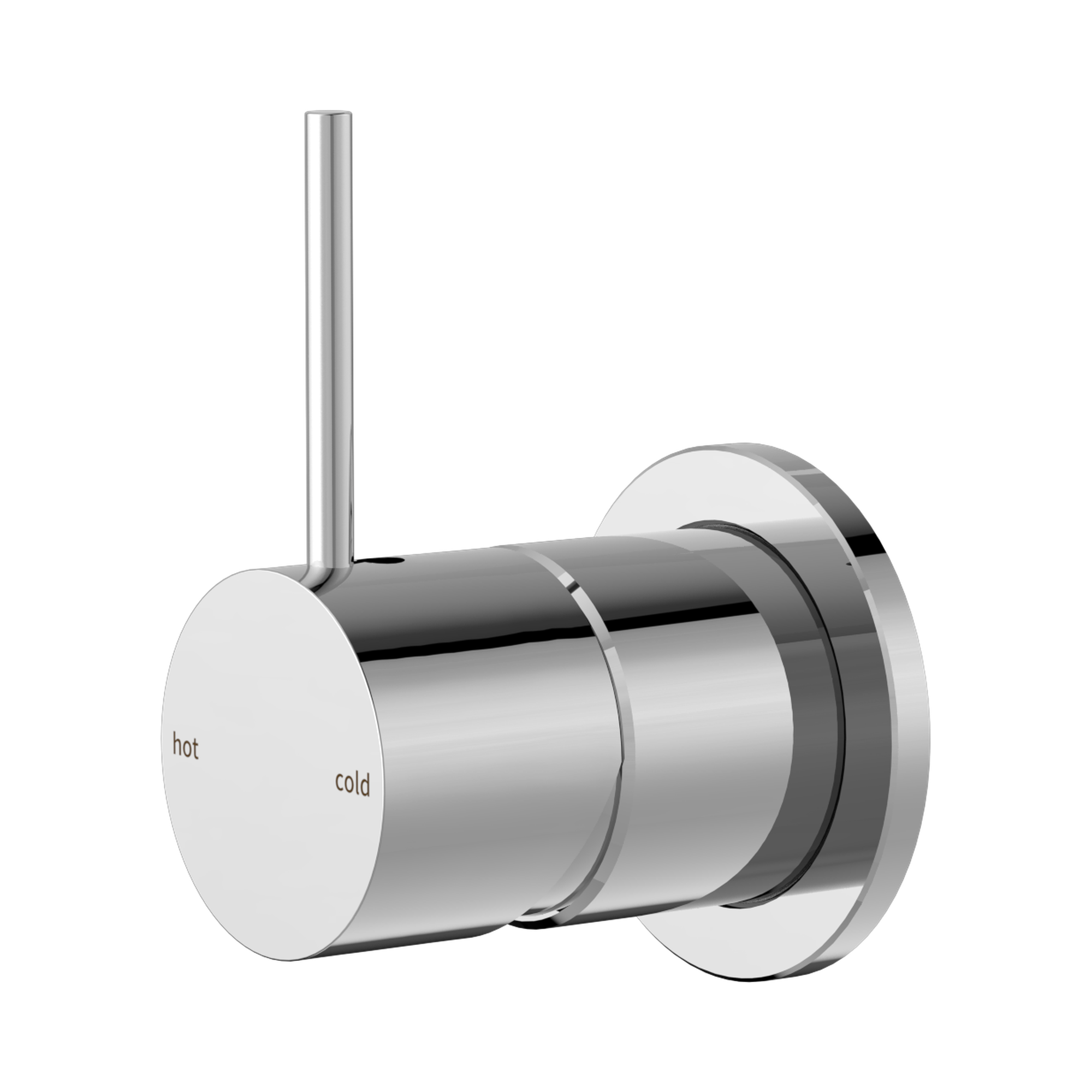 NR221911 JCH Mecca Shower Mixer 60mm Handle Up Plate Chrome image 1