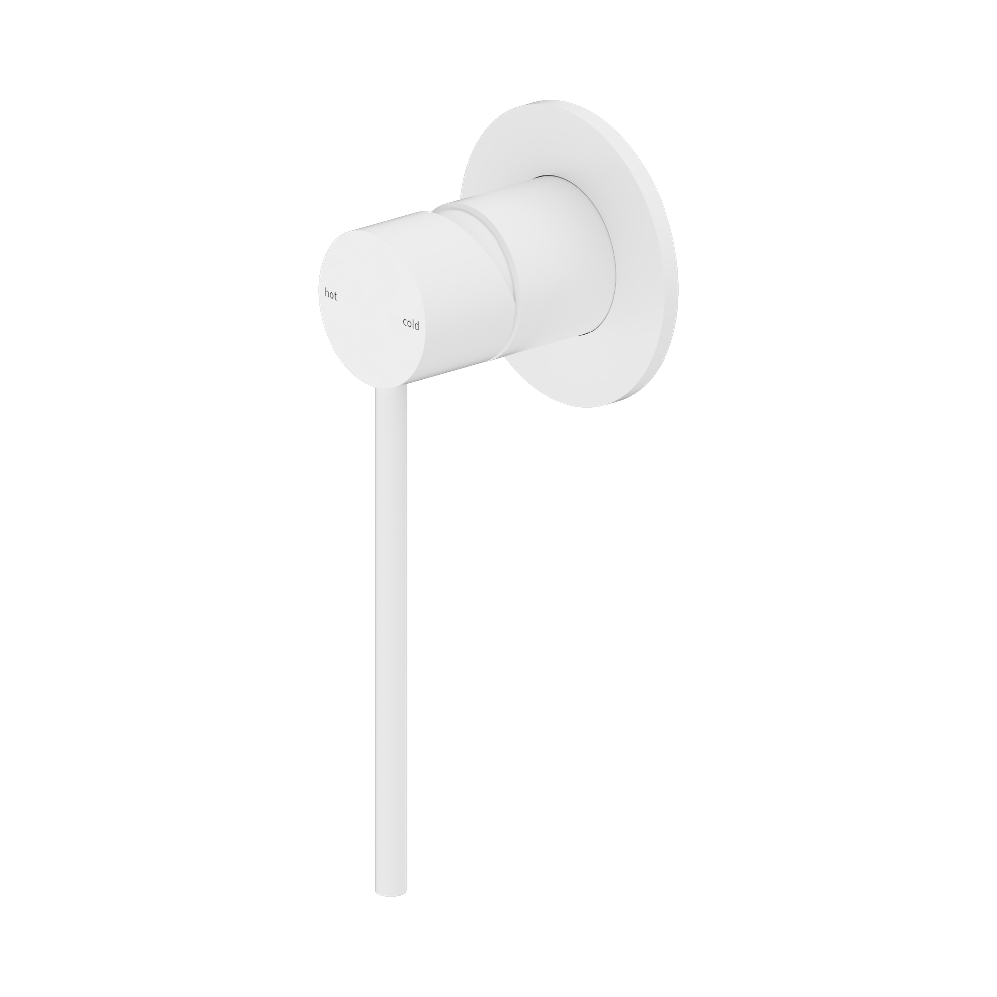 NR221911 XMW Mecca Care Shower Mixer Matte White image 1