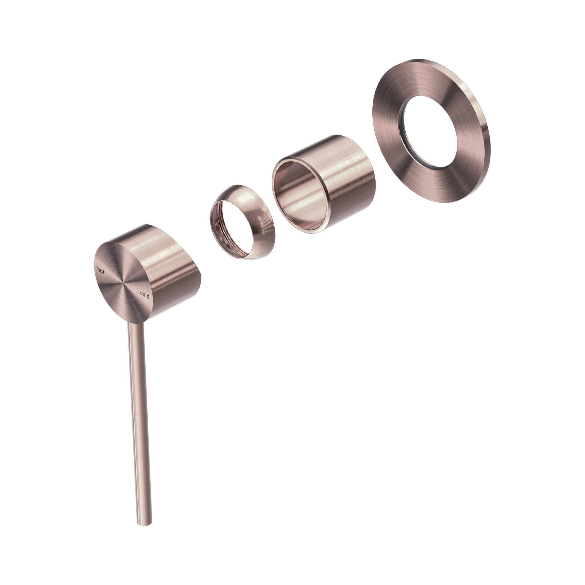 NR221911 XTBZ Mecca Care Shower Mixer Trim Kits Only Brushed Bronze image 1