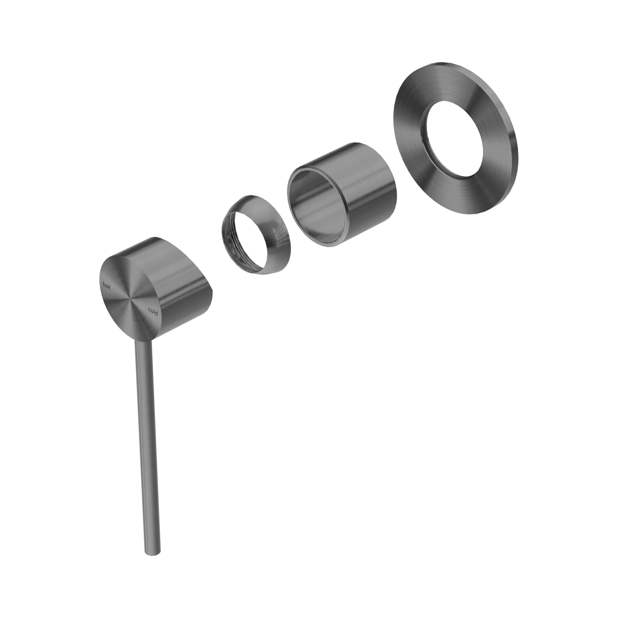 NR221911 XTGM Mecca Care Shower Mixer Trim Kits Only Gun Metal image 1