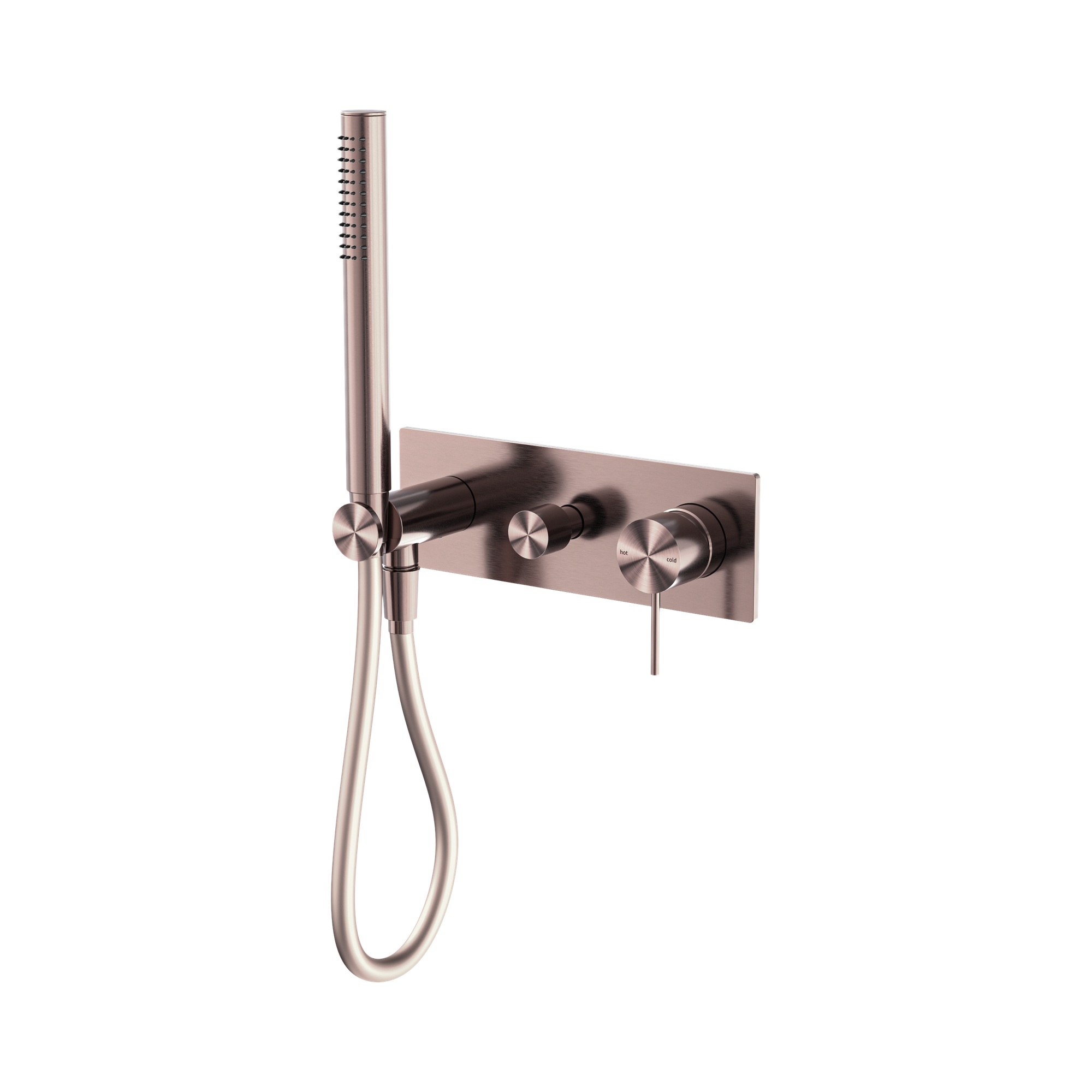 NR221912 EBZ Mecca Shower Mixer Divertor System Brushed Bronze image 1