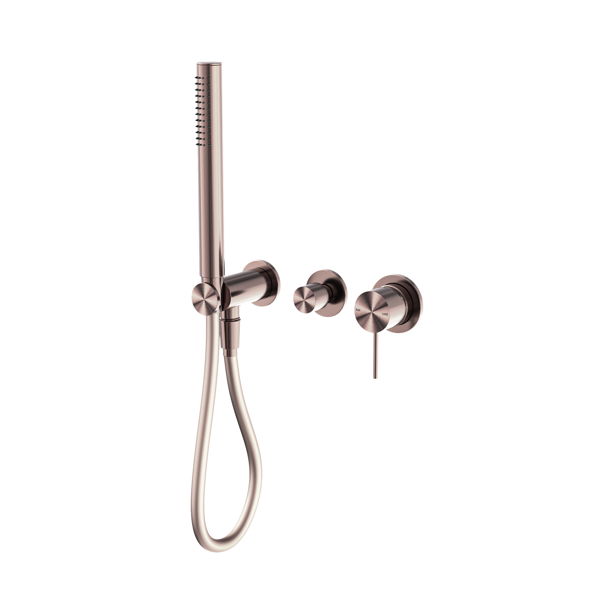 NR221912 FBZ Mecca Shower Mixer Divertor System Separate Back Plate Brushed Bronze image 1