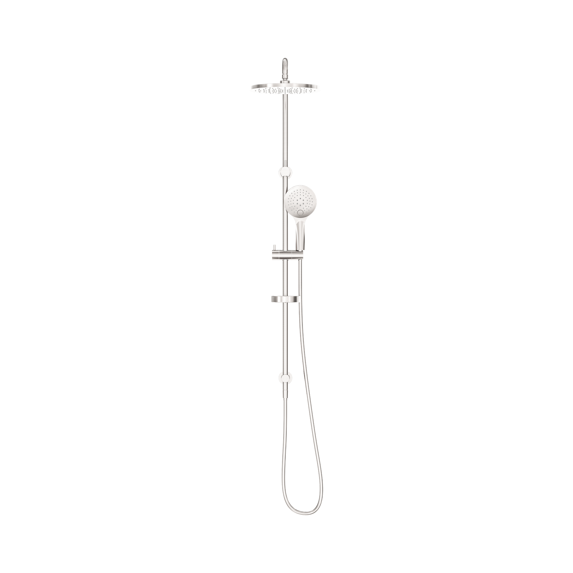NR232105c BN Builder Project Twin Shower Brushed Nickel image 2