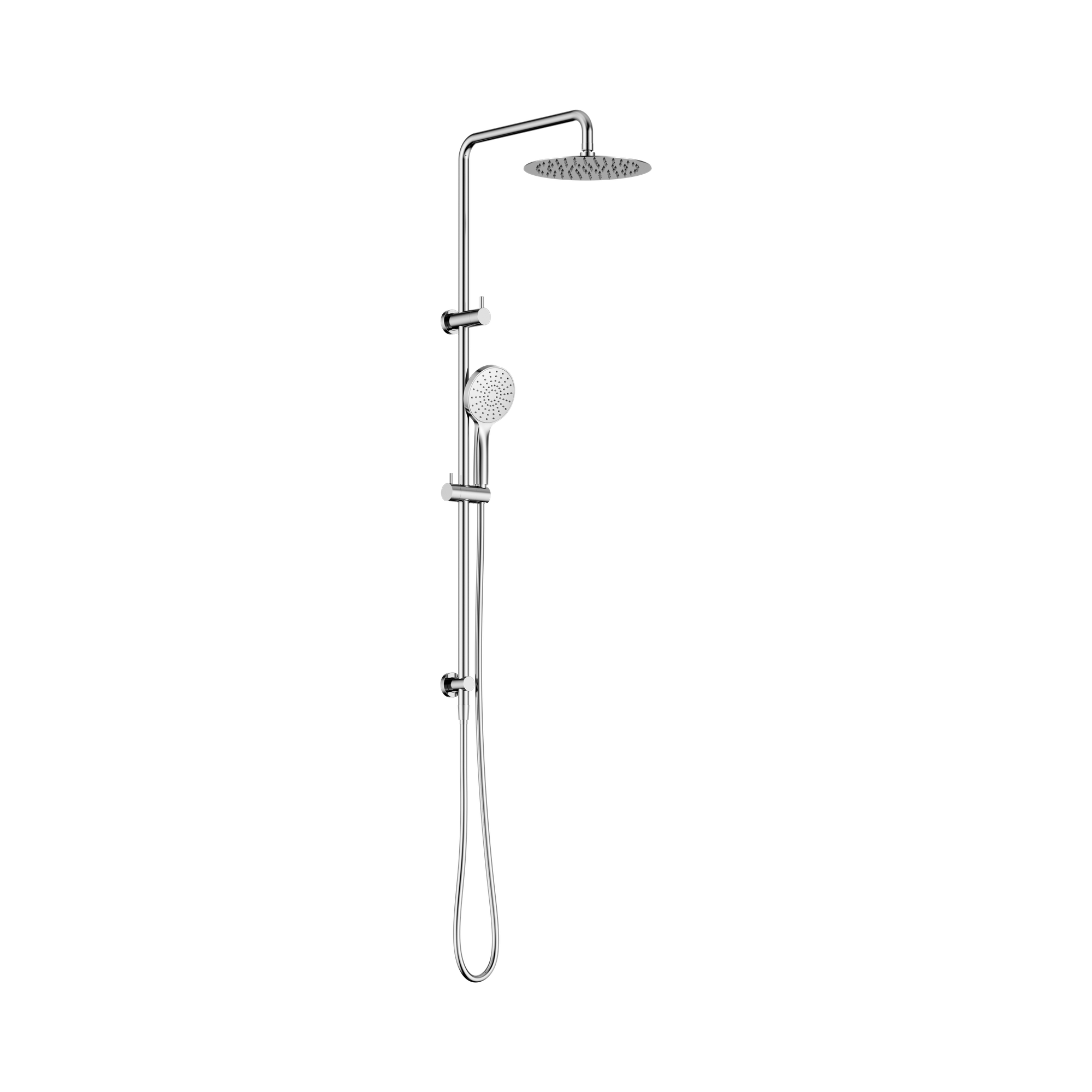 NR232105g CH Dolce II Twin Shower Chrome image 1