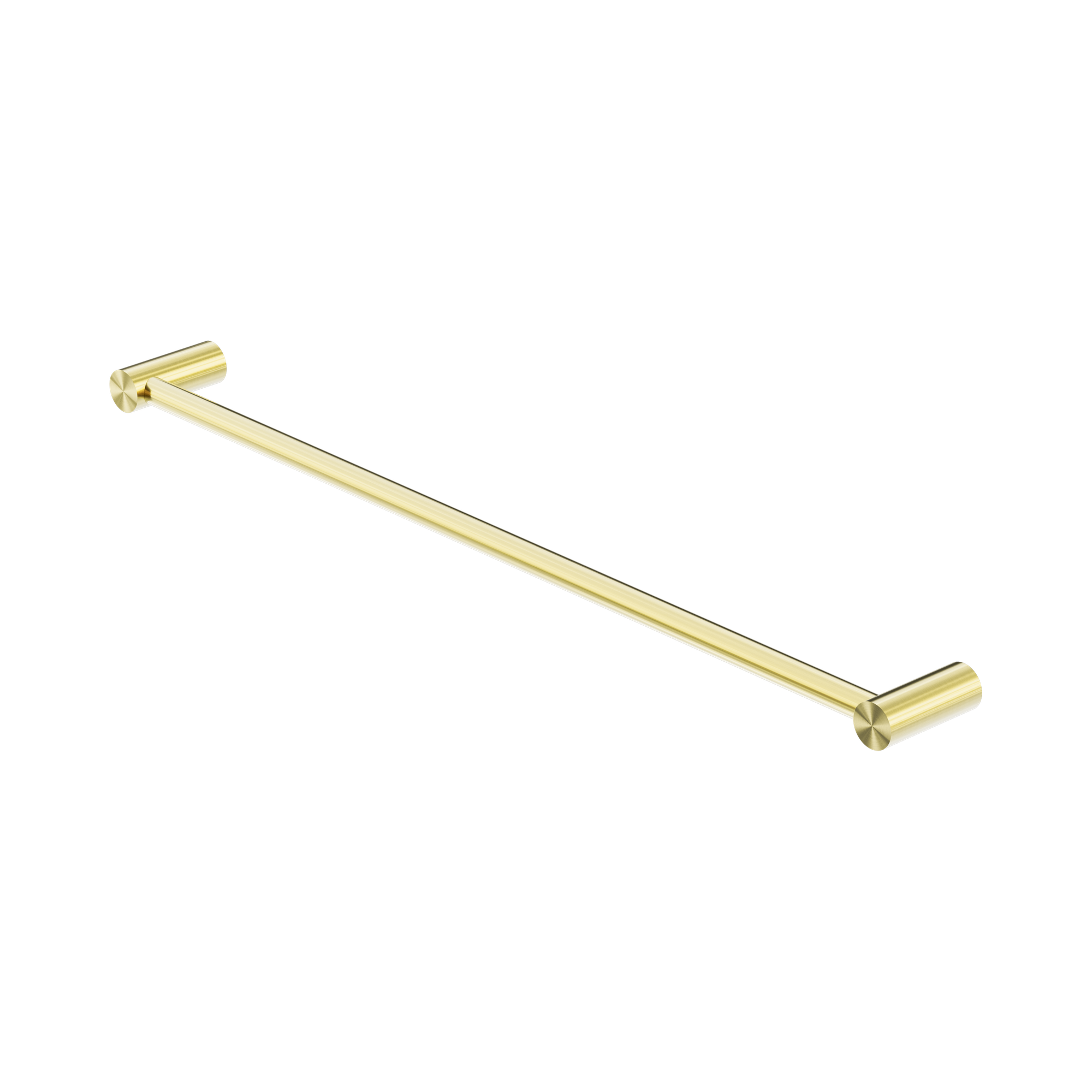NR2324 BG New Mecca Single Towel Rail 600mm Brushed Gold image 1