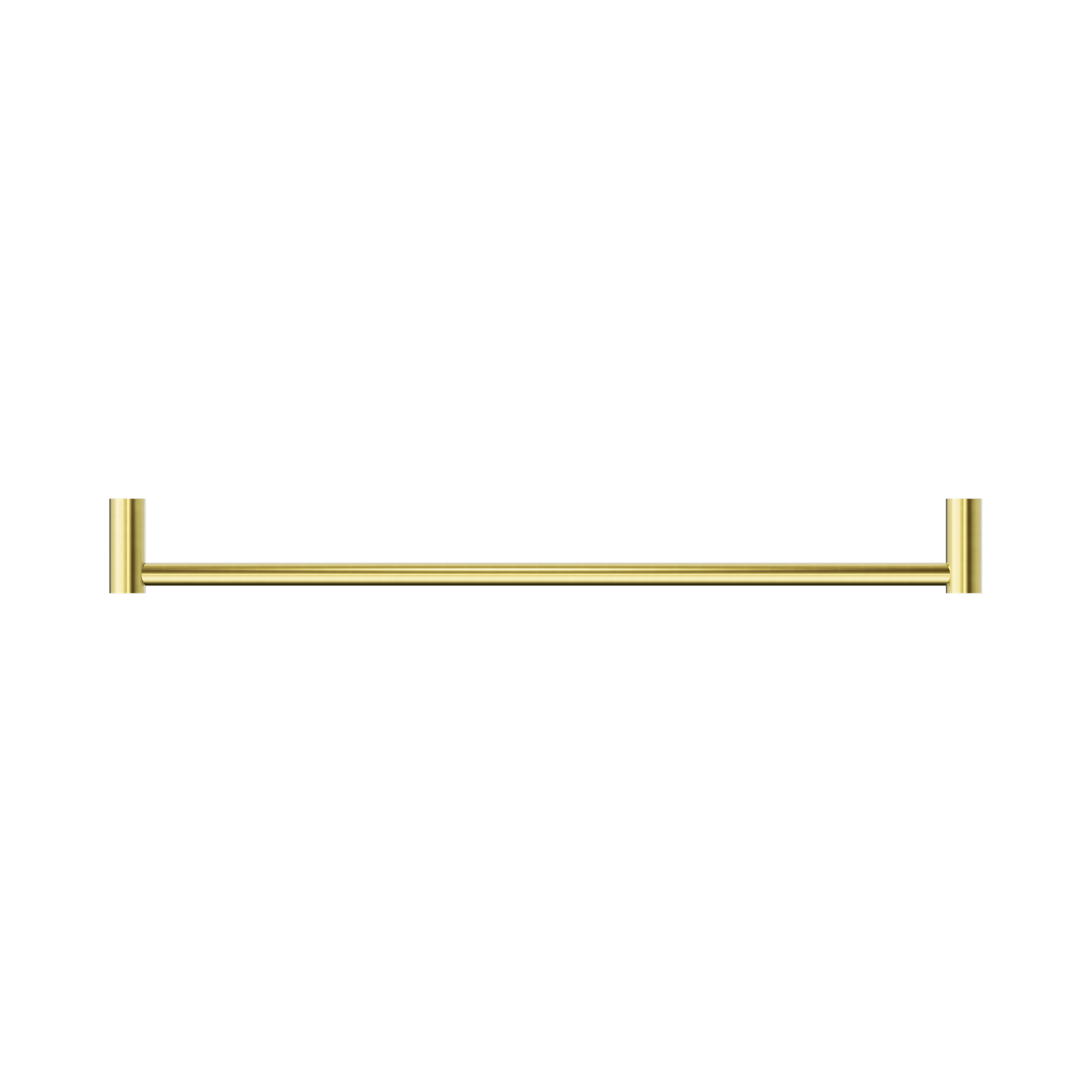 NR2324 BG New Mecca Single Towel Rail 600mm Brushed Gold image 3