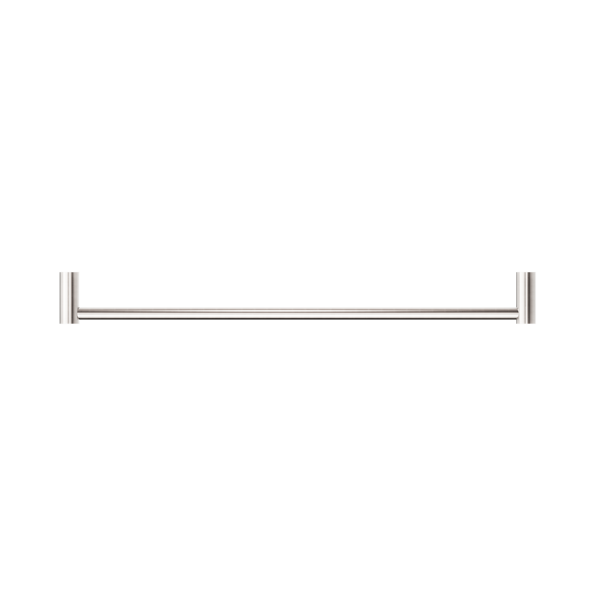 NR2324 BN New Mecca Single Towel Rail 600mm Brushed Nickel image 3