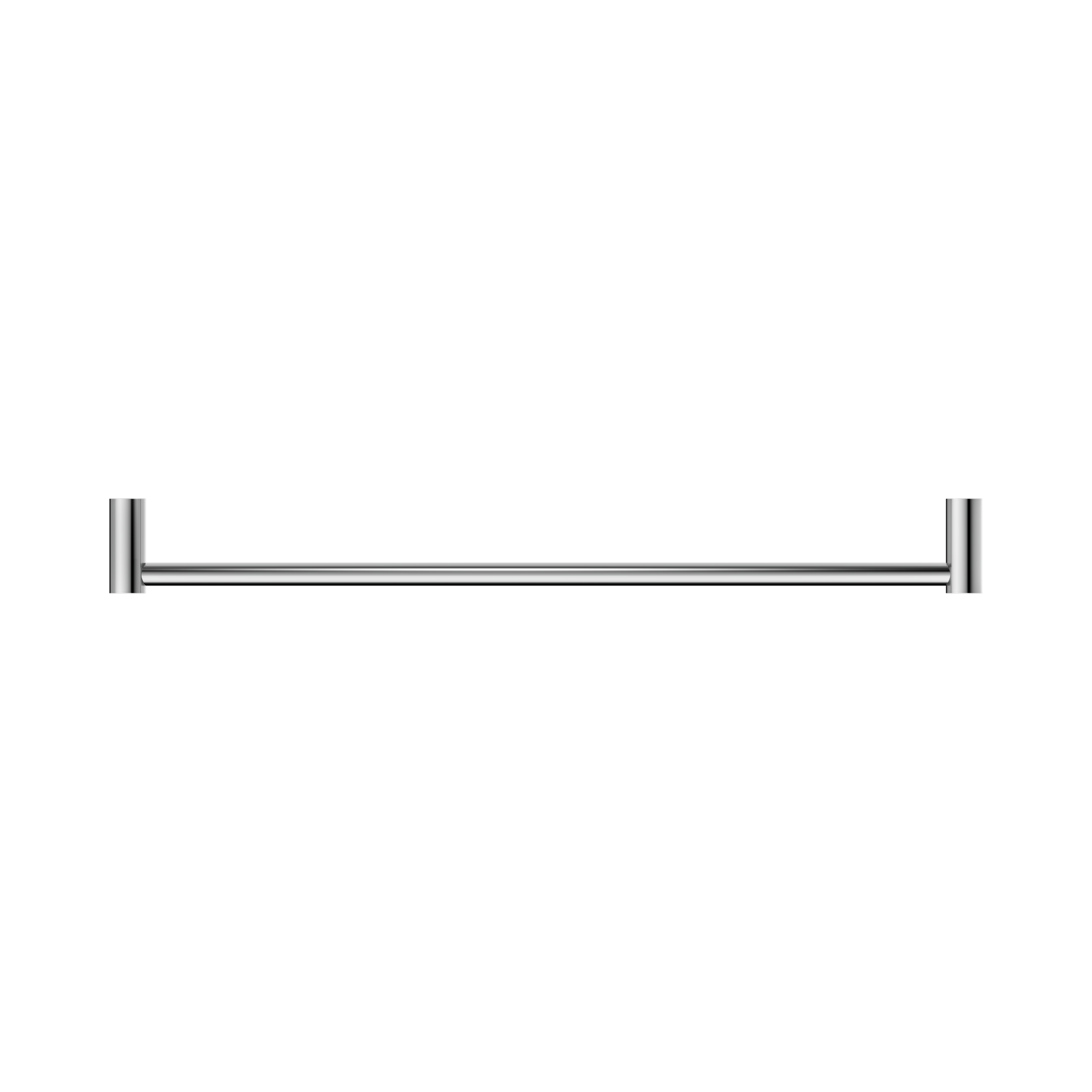 NR2324 CH New Mecca Single Towel Rail 600mm Chrome image 3