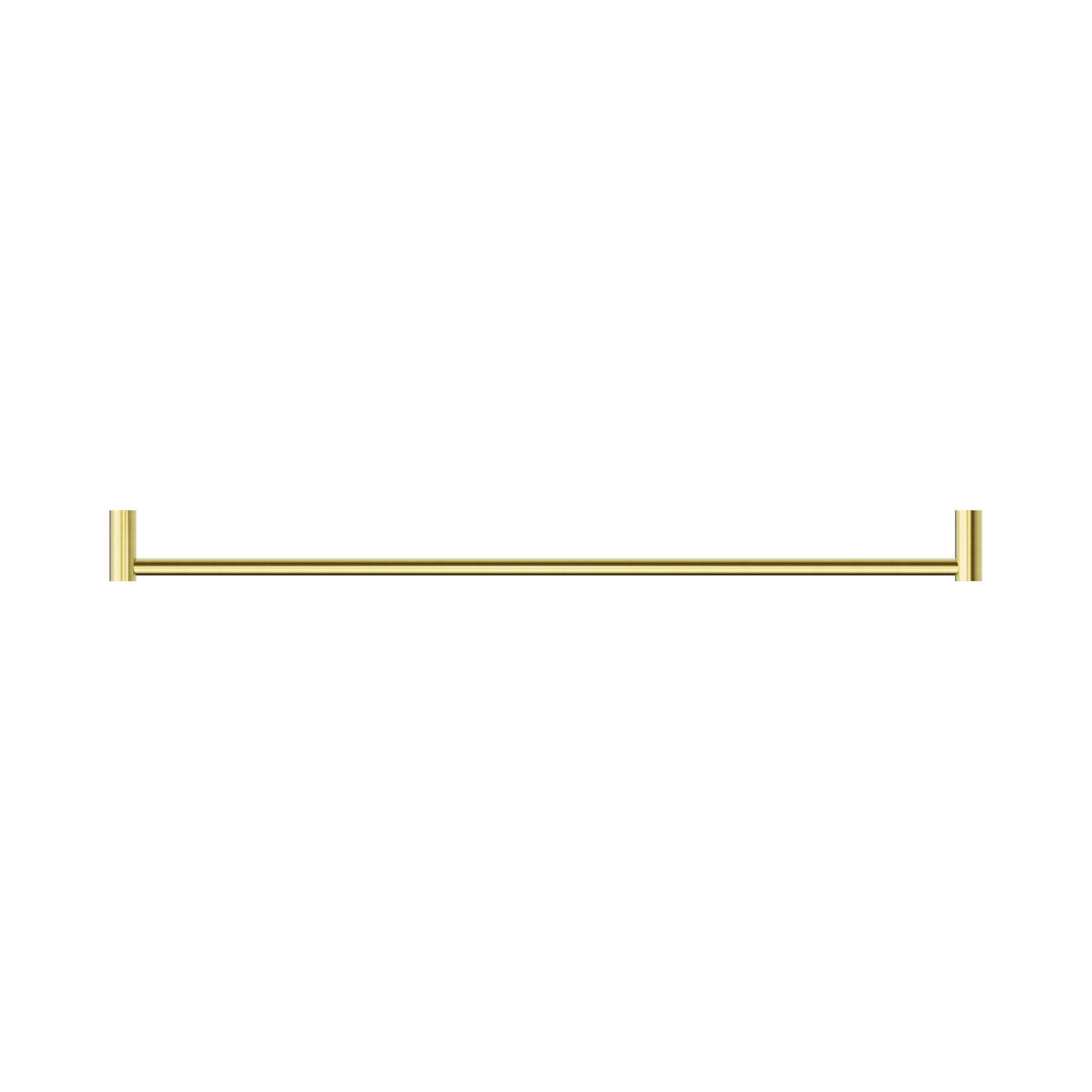 NR2330 BG New Mecca Single Towel Rail 800mm Brushed Gold image 3
