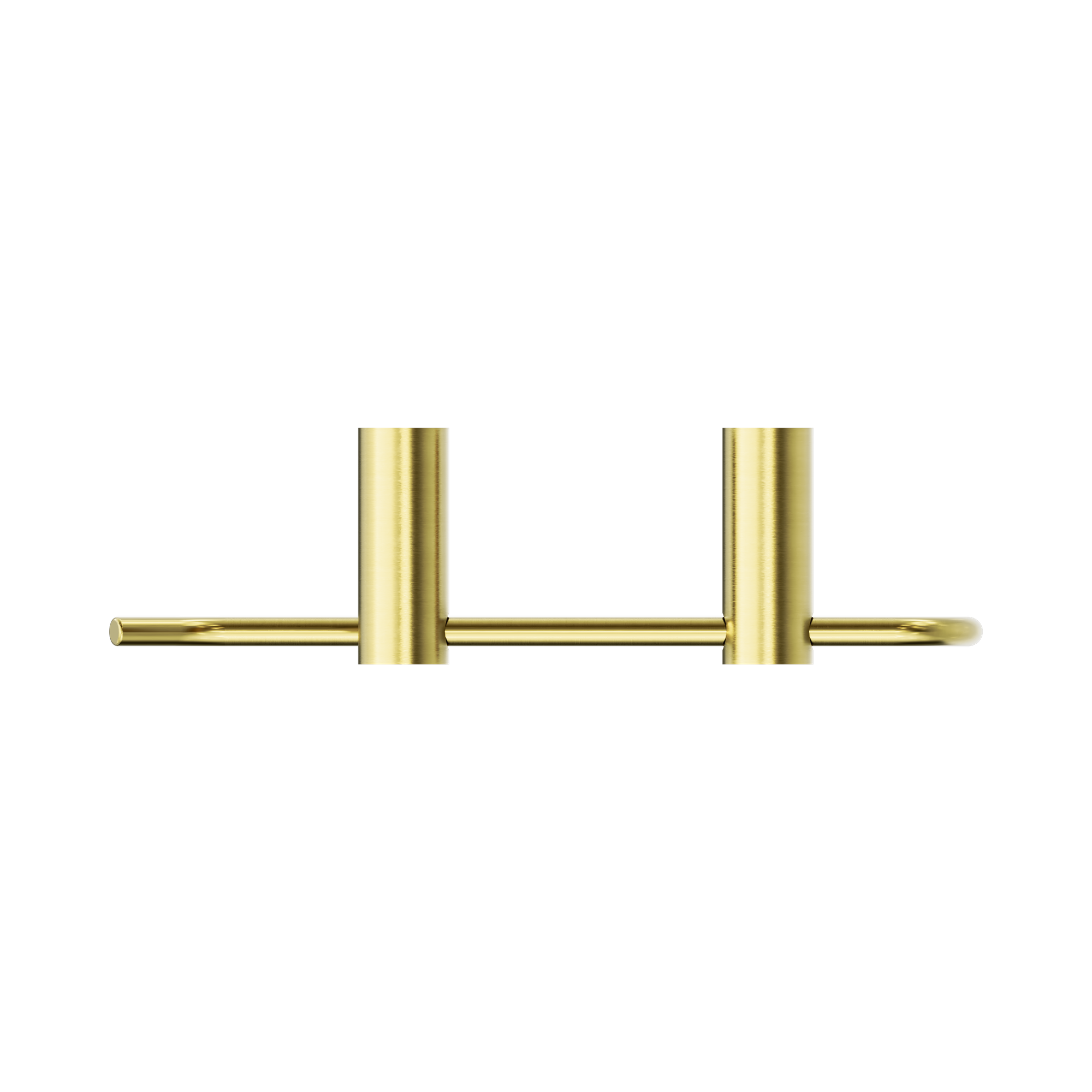 NR2380 BG New Mecca Hand Towel Rail Brushed Gold image 3