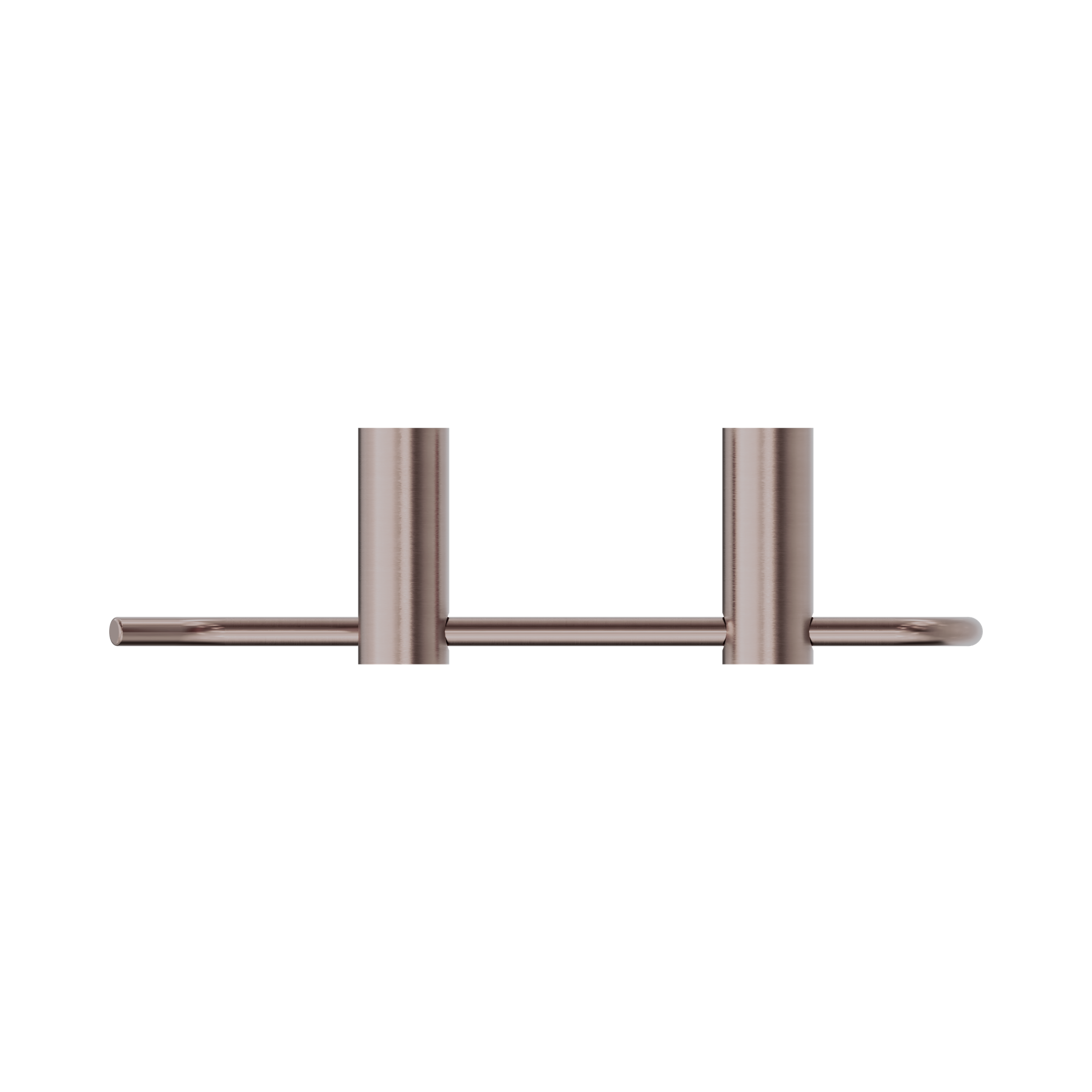 NR2380 BZ New Mecca Hand Towel Rail Brushed Bronze image 3