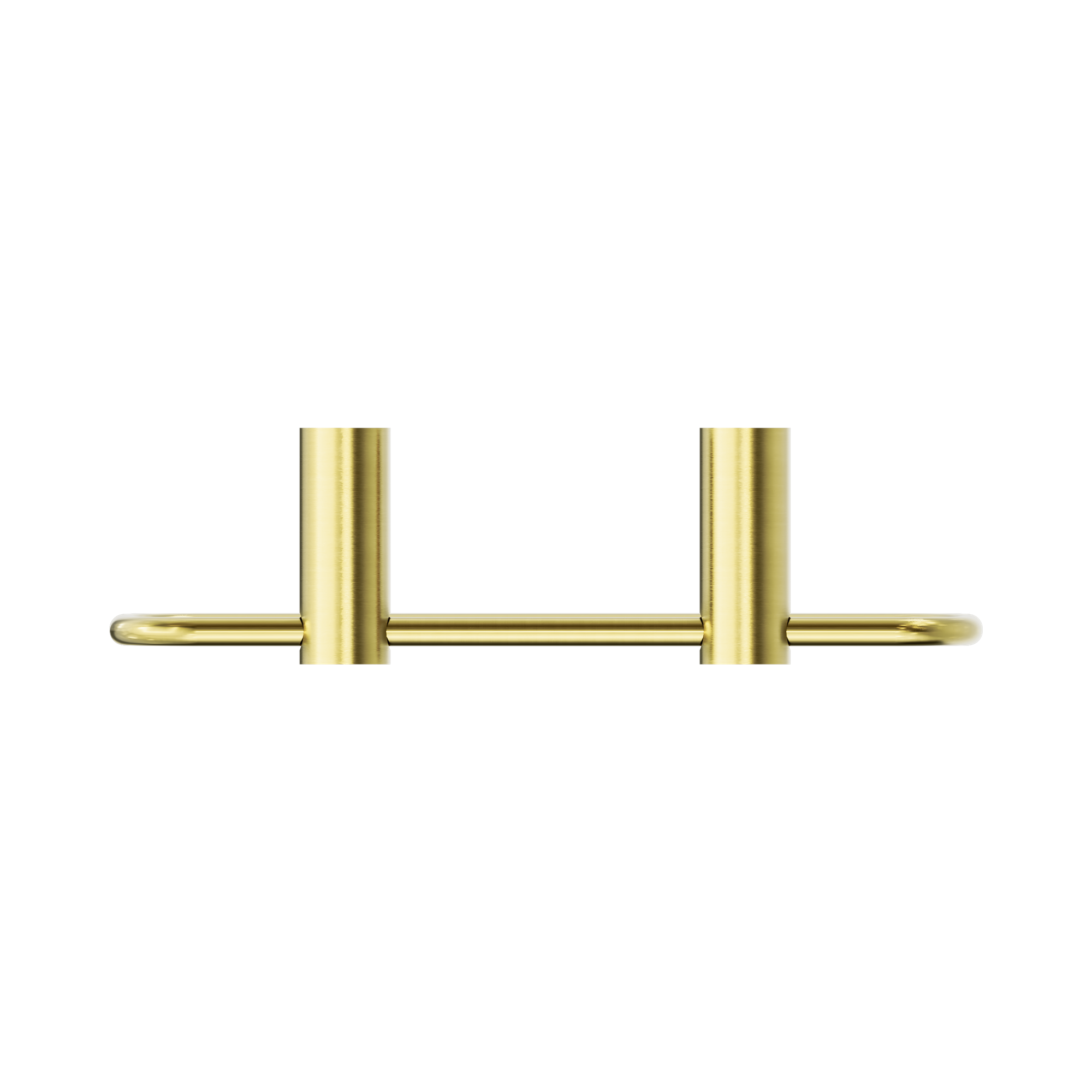 NR2380a BG New Mecca Towel Ring Brushed Gold image 3