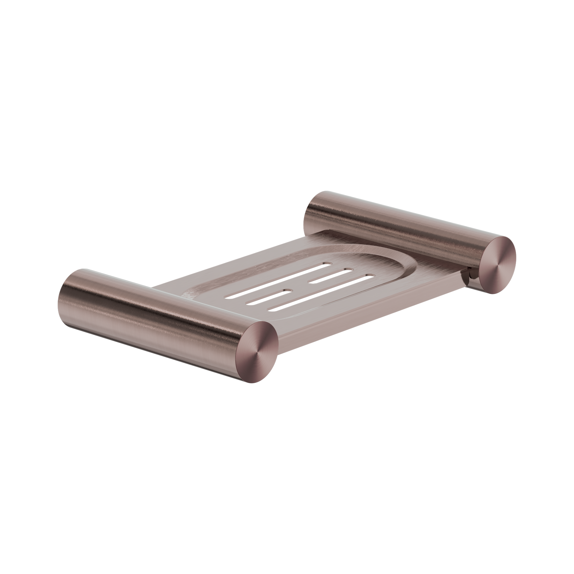 NR2381 BZ New Mecca Soap Dish Holder Brushed Bronze image 1