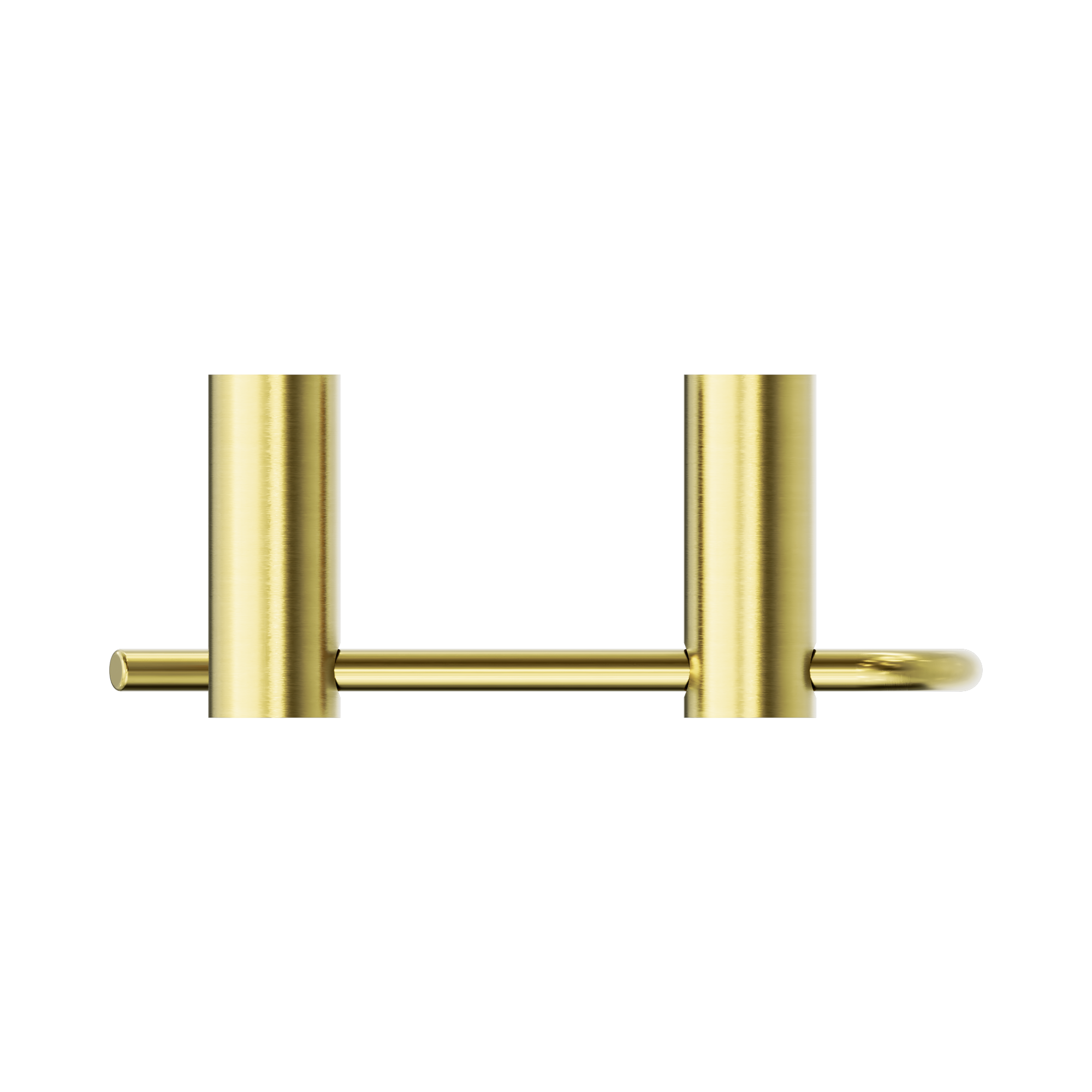 NR2386 BG New Mecca Toilet Roll Holder Brushed Gold image 3