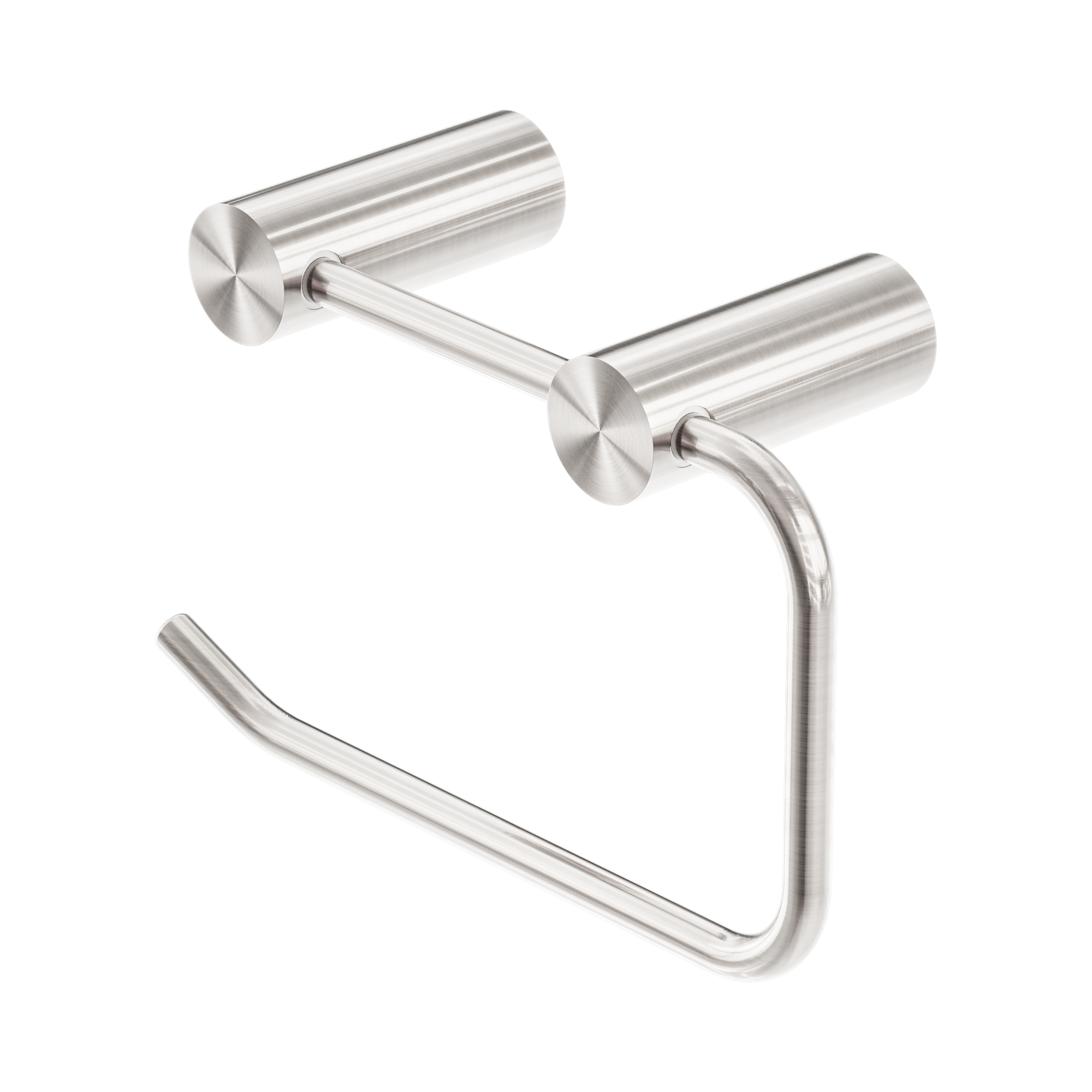 NR2386 BN New Mecca Toilet Roll Holder Brushed Nickel image 1
