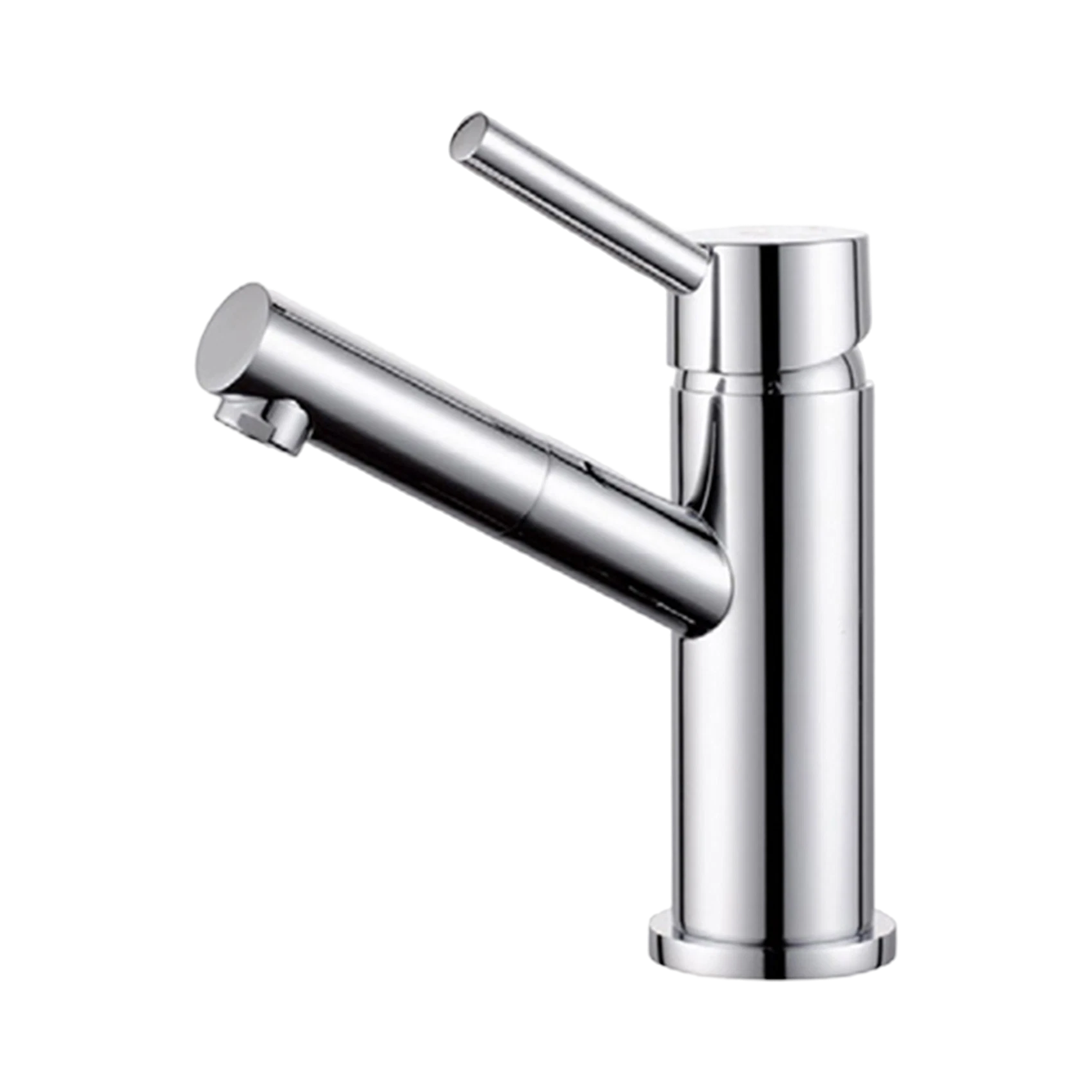 NR250801 CH Dolce Basin Mixer Angle Spout Chrome image 1