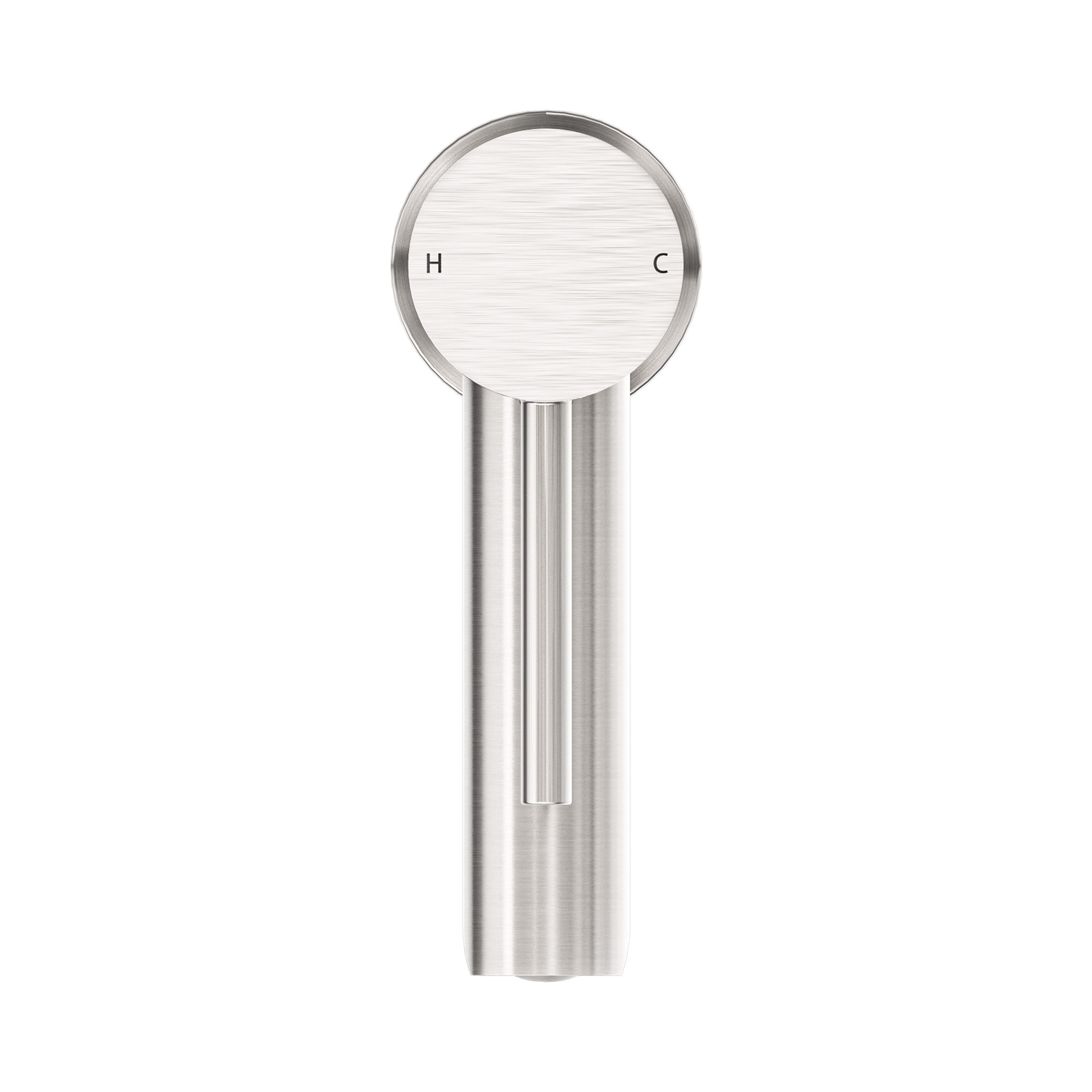 NR250802 BN Dolce Basin Mixer Straight Spout Brushed Nickel image 3