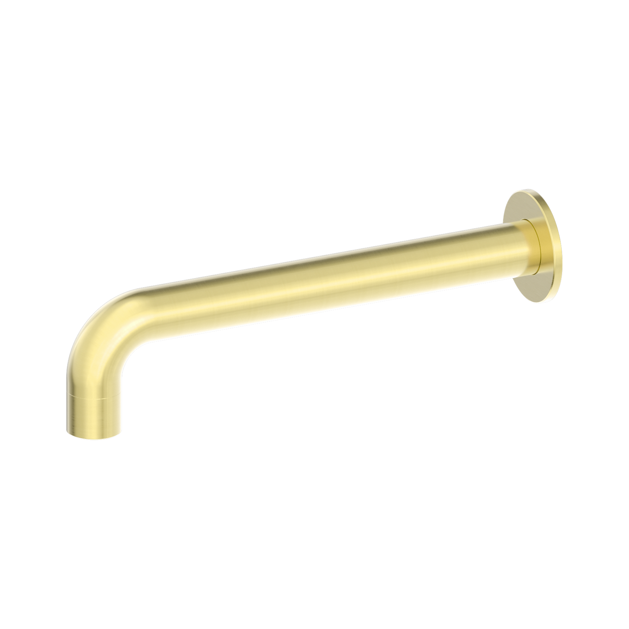 NR250803200 BG Dolce Basin Bath Spout Only 215mm Brushed Gold image 1
