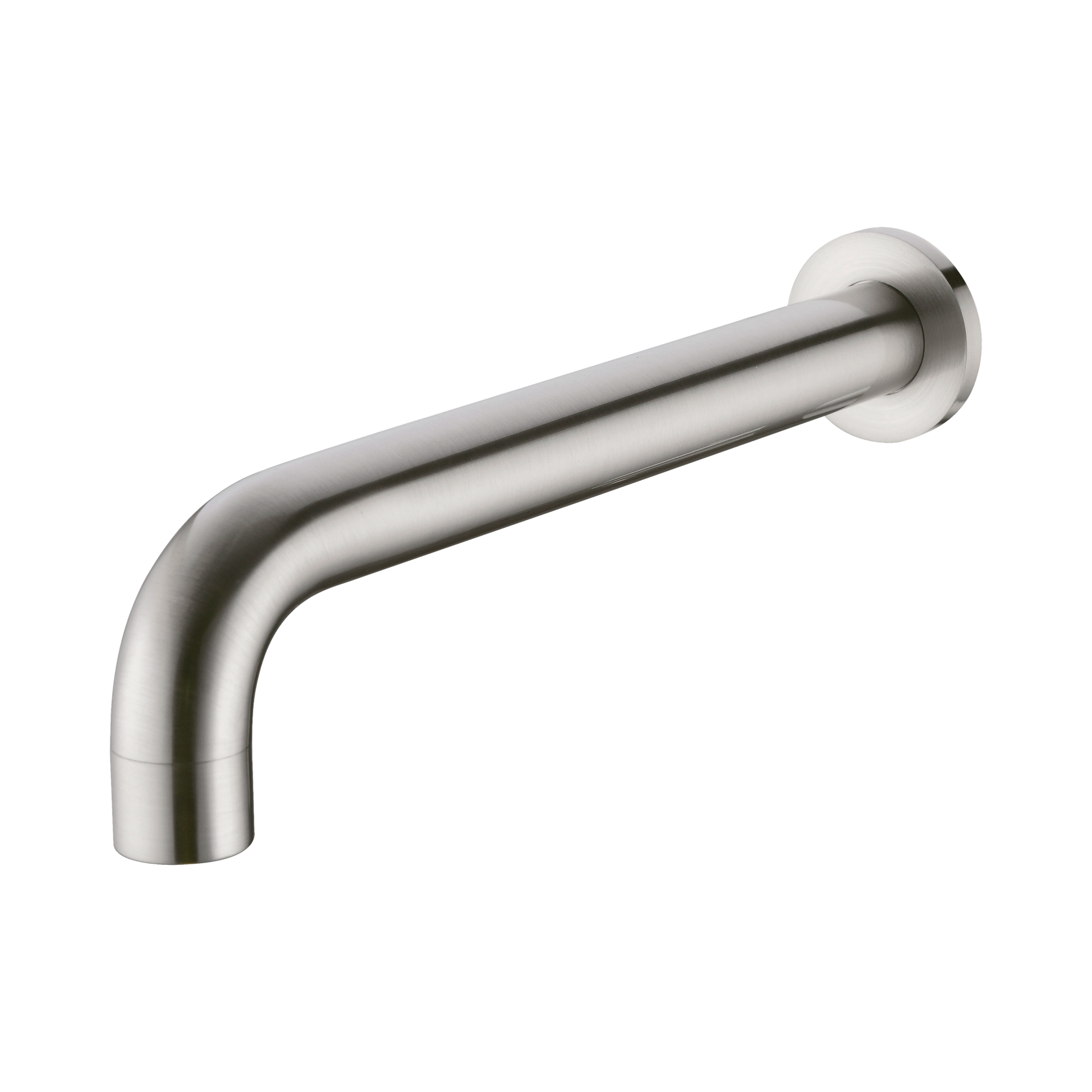 NR250803200 BN Dolce Basin Bath Spout Only 215mm Brushed Nickel image 1