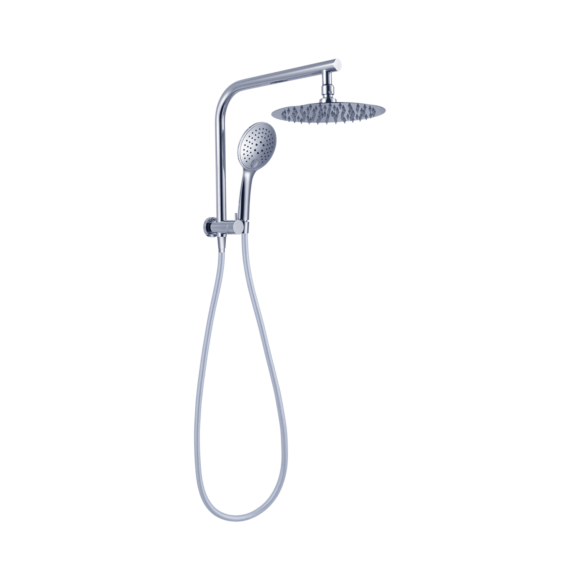 NR250805b CH Mecca 2 In 1 Twin Shower Chrome image 1