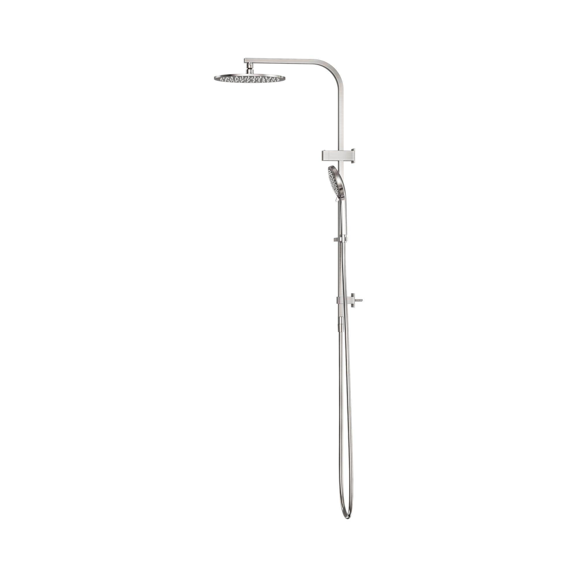 NR250805f BN Bianca Twin Shower Brushed Nickel image 3