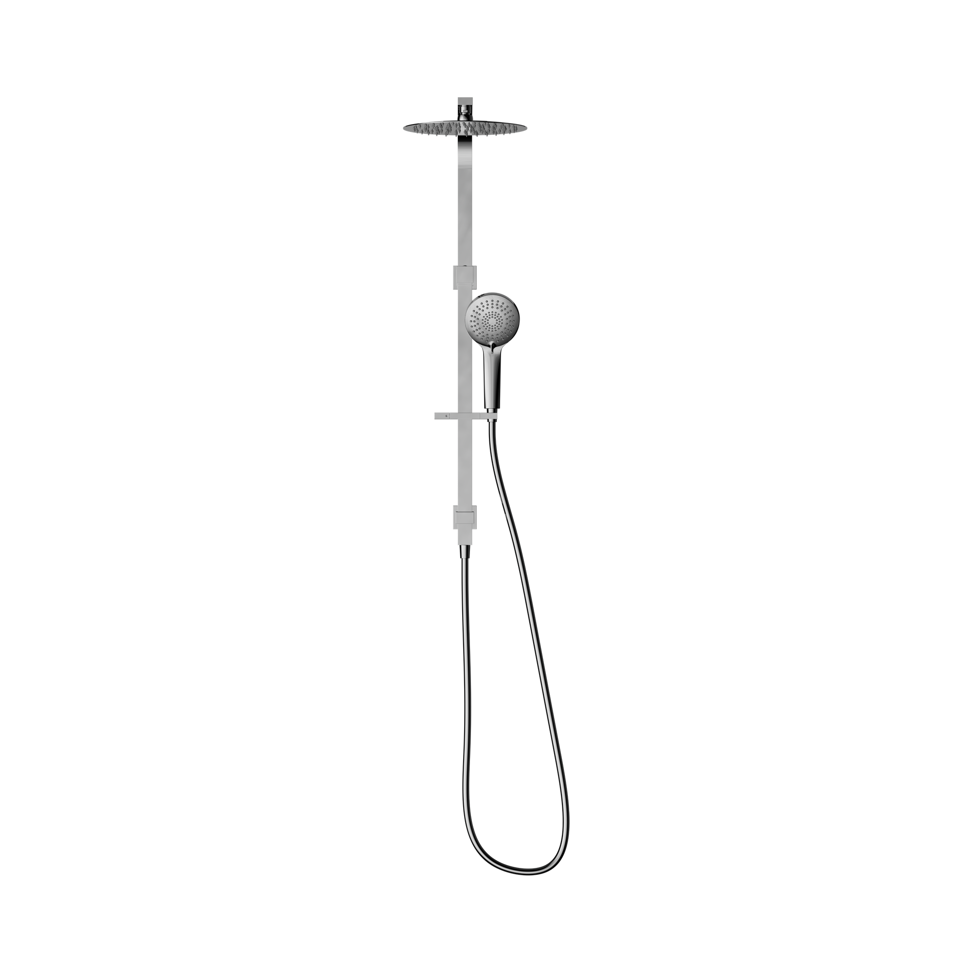NR250805f CH Bianca Twin Shower Chrome image 2