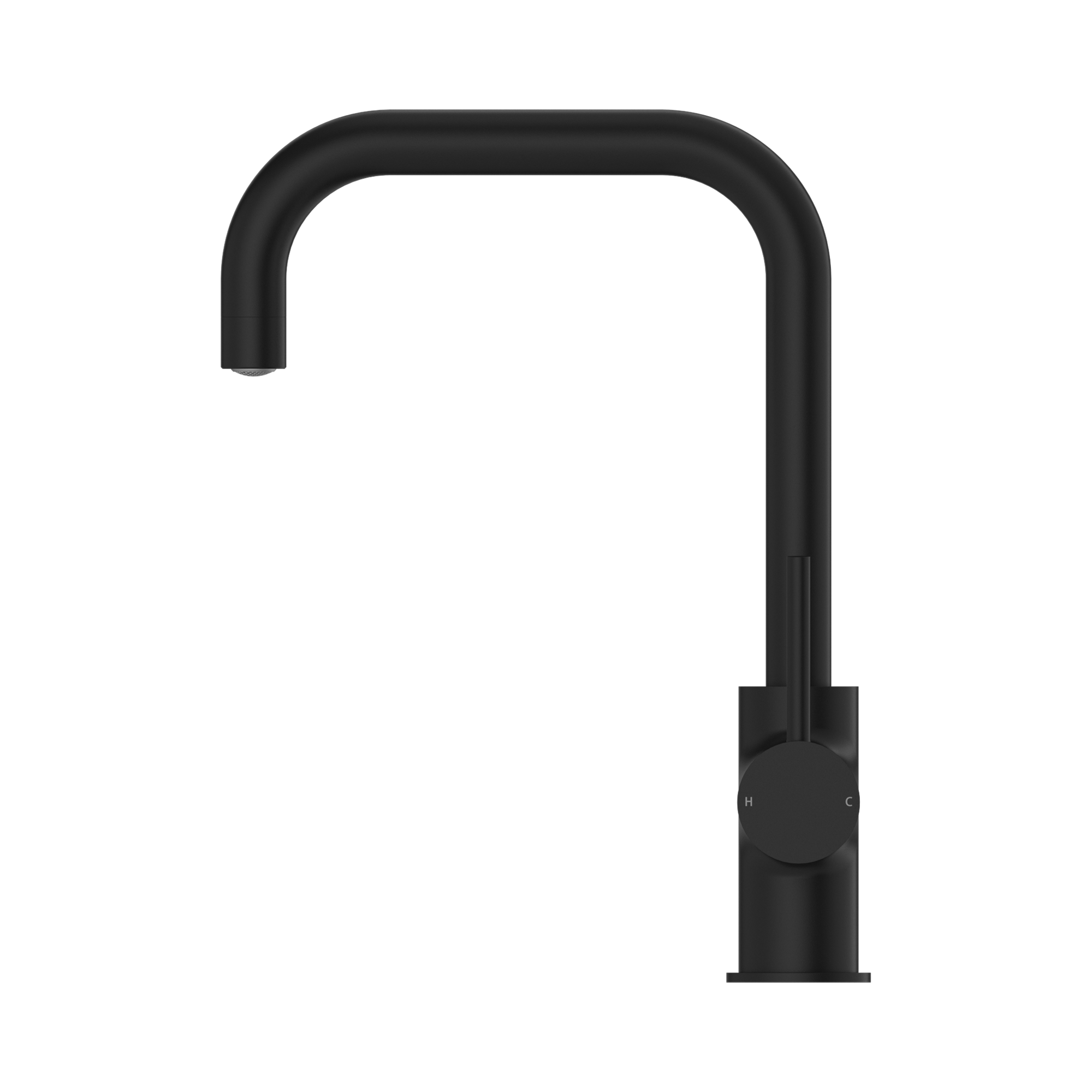 NR250806 MB Dolce Kitchen Mixer Square Shape Matte Black image 3