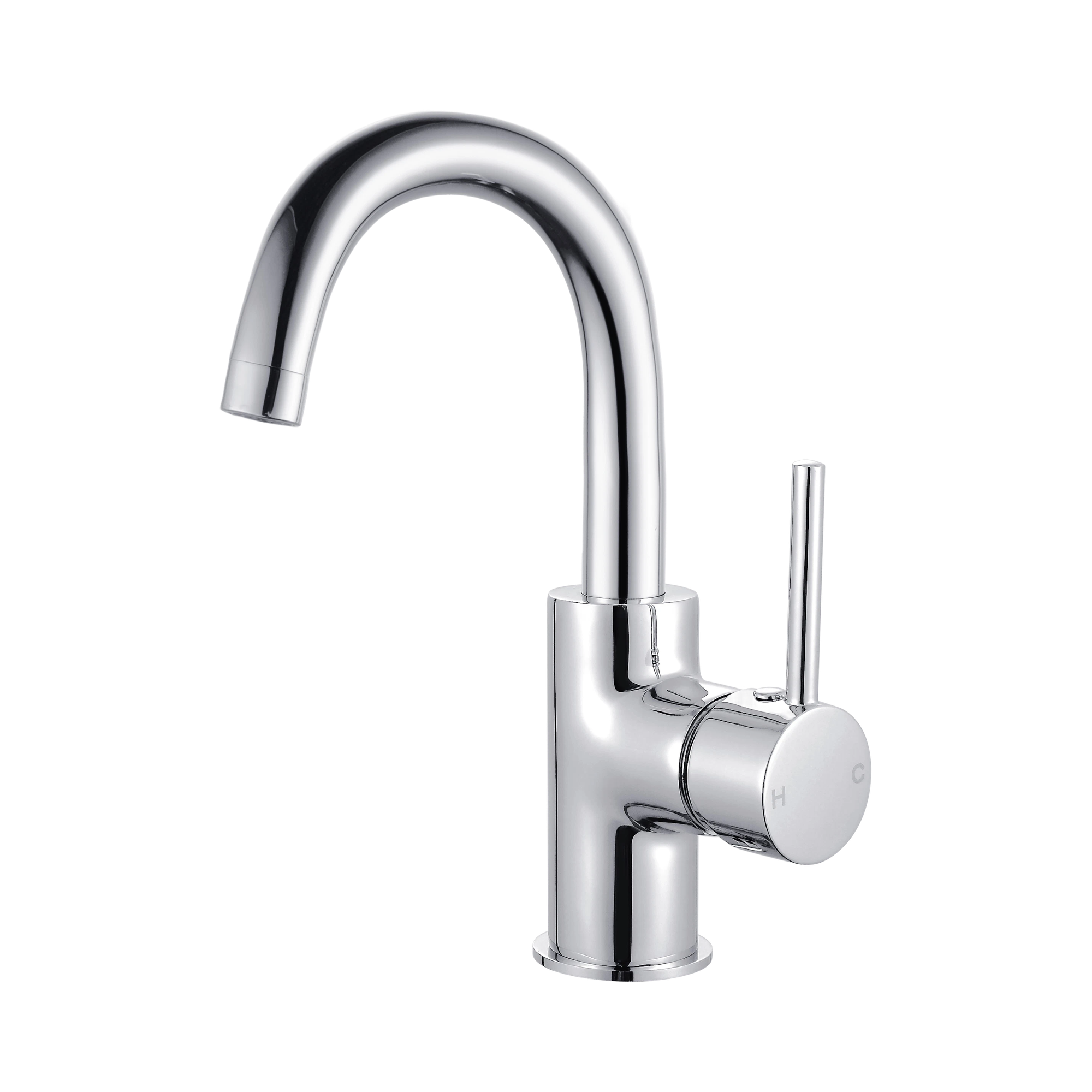 NR25080701 CH Dolce Swivel Basin Mixer Chrome image 1