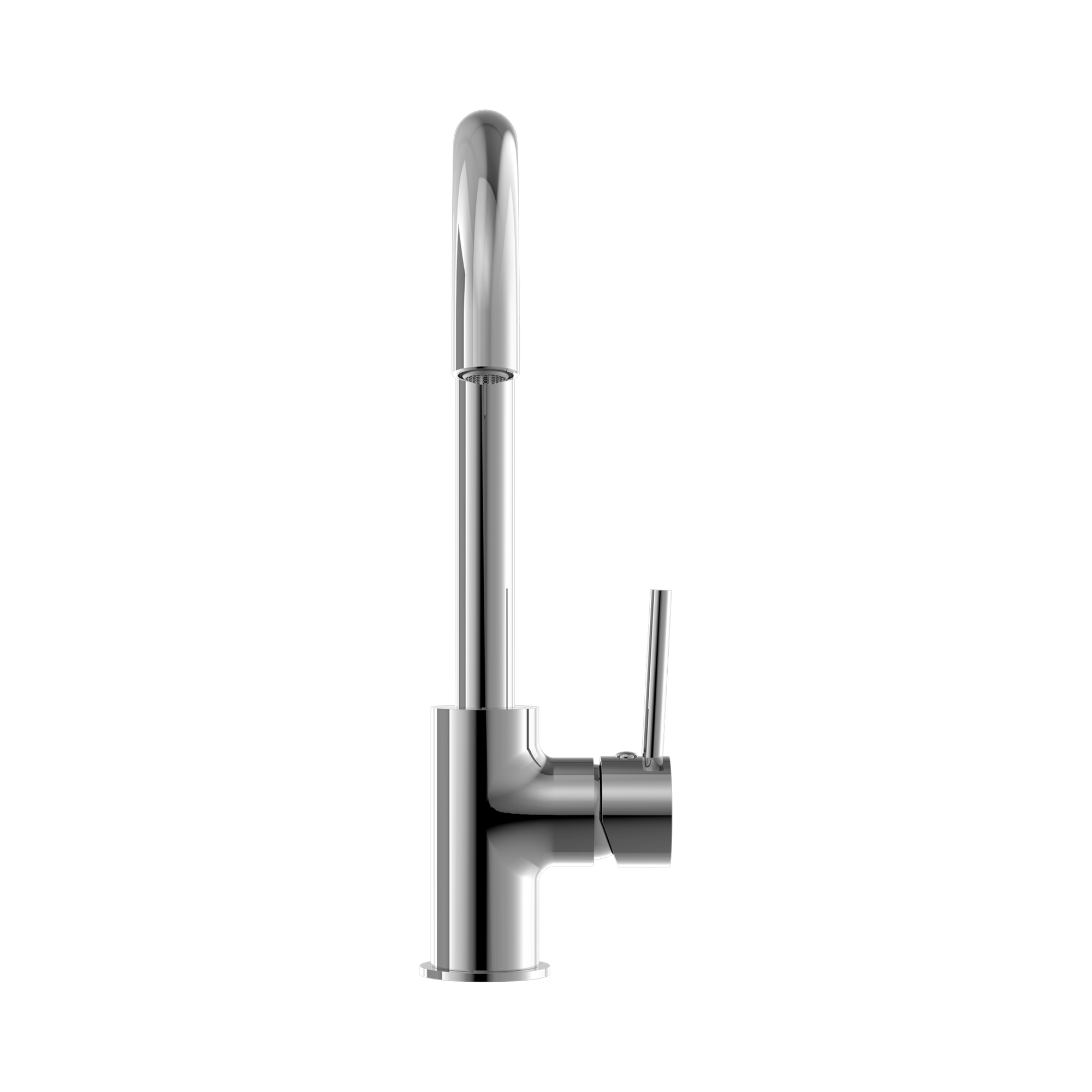 NR250807 CH Dolce Kitchen Mixer Gooseneck Chrome image 2