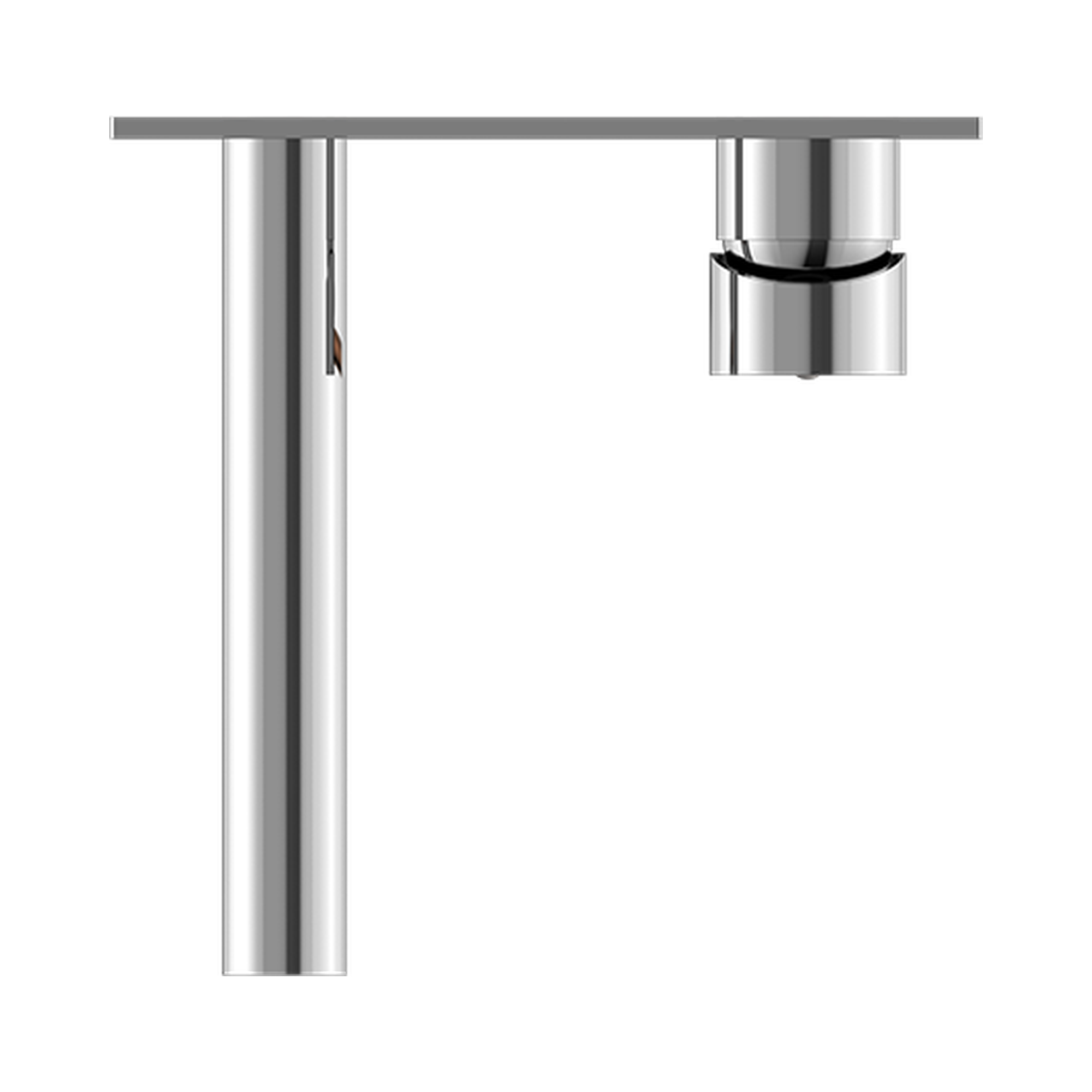 NR250807a CH Dolce Wall Basin Mixer Straight Spout Chrome image 4