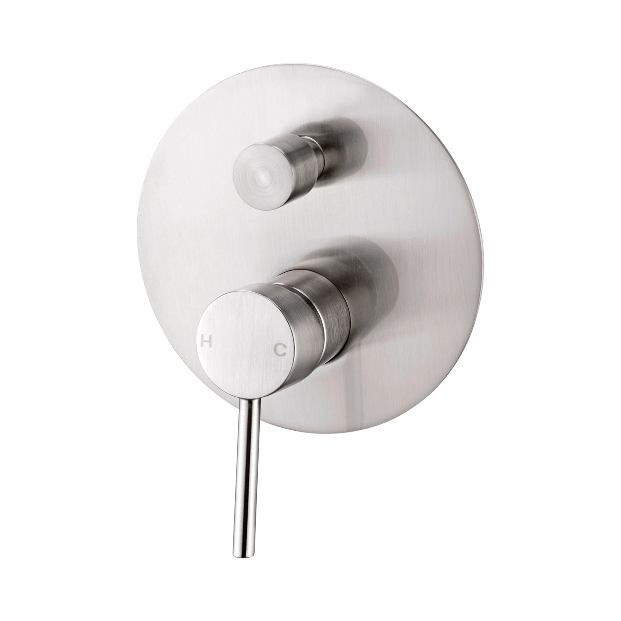 NR250811 ABN Dolce Shower Mixer With Divertor Brushed Nickel image 1