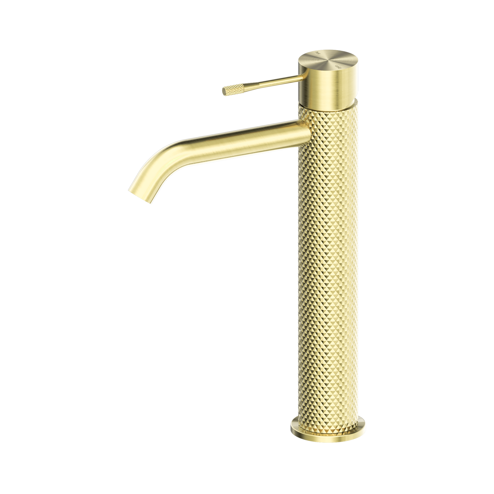 NR251901a BG Opal Tall Basin Mixer Brushed Gold image 1