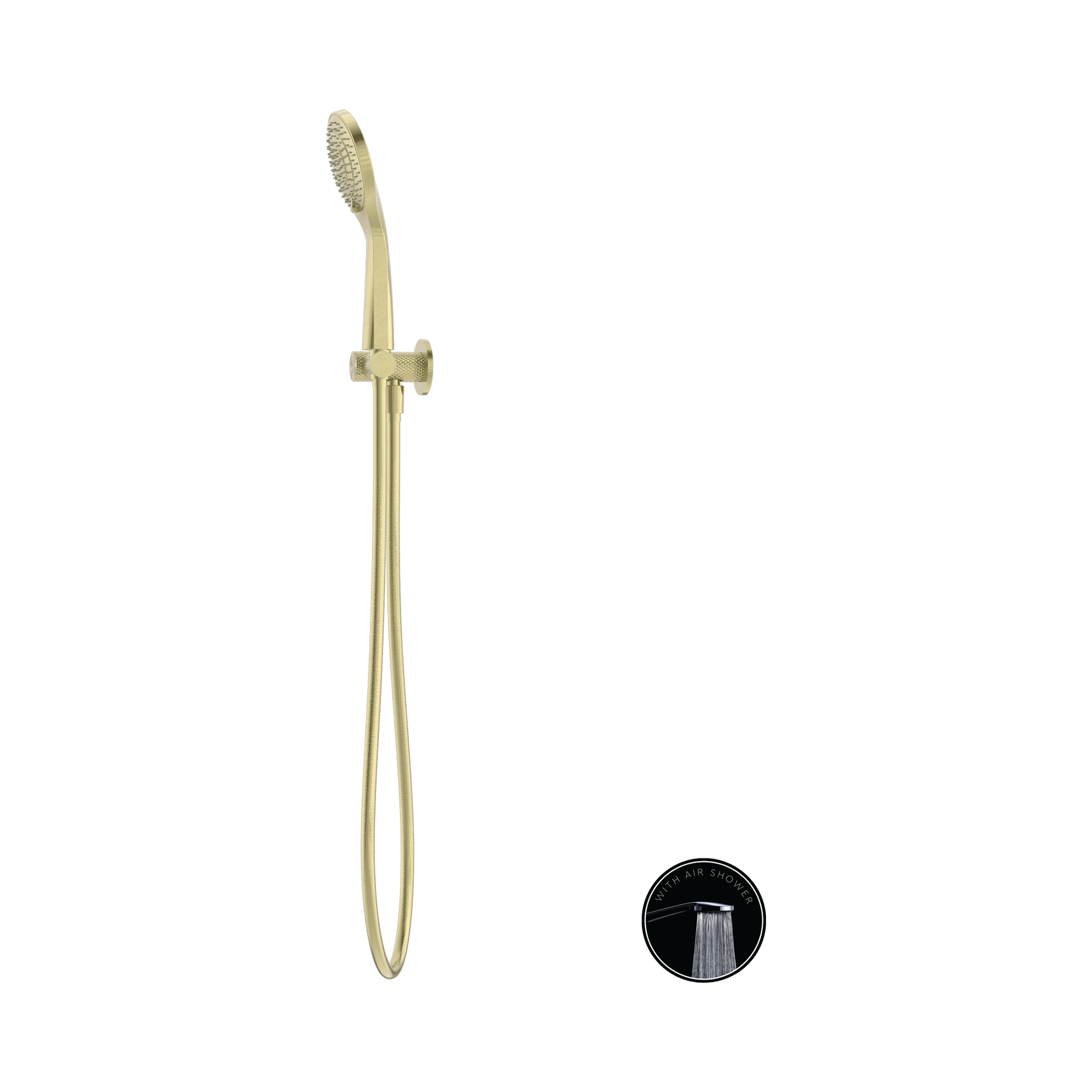 NR251905 BG Opal Shower On Bracket With Air Shower Brushed Gold image 3