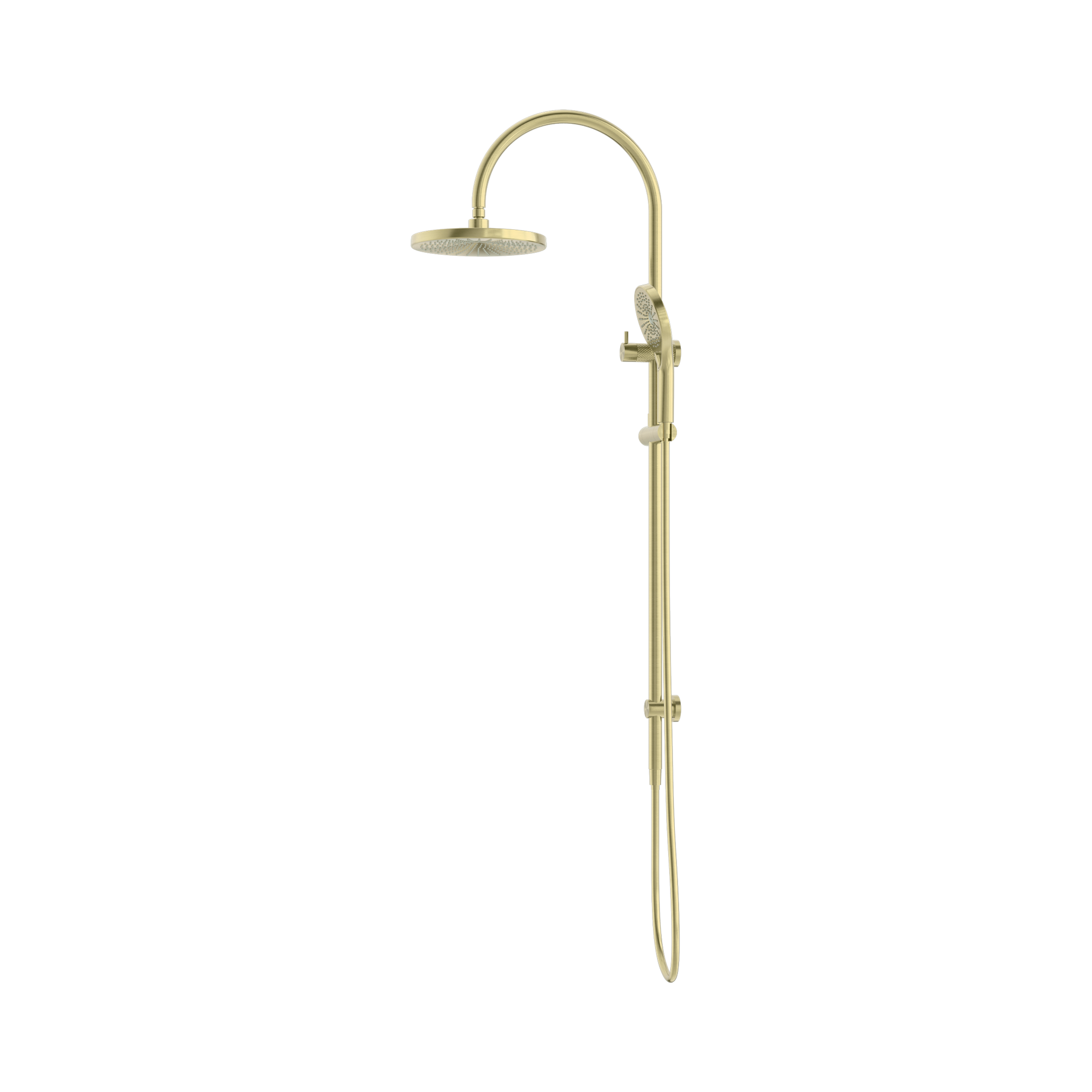 NR251905e BG Opal Twin Shower Brushed Gold image 3