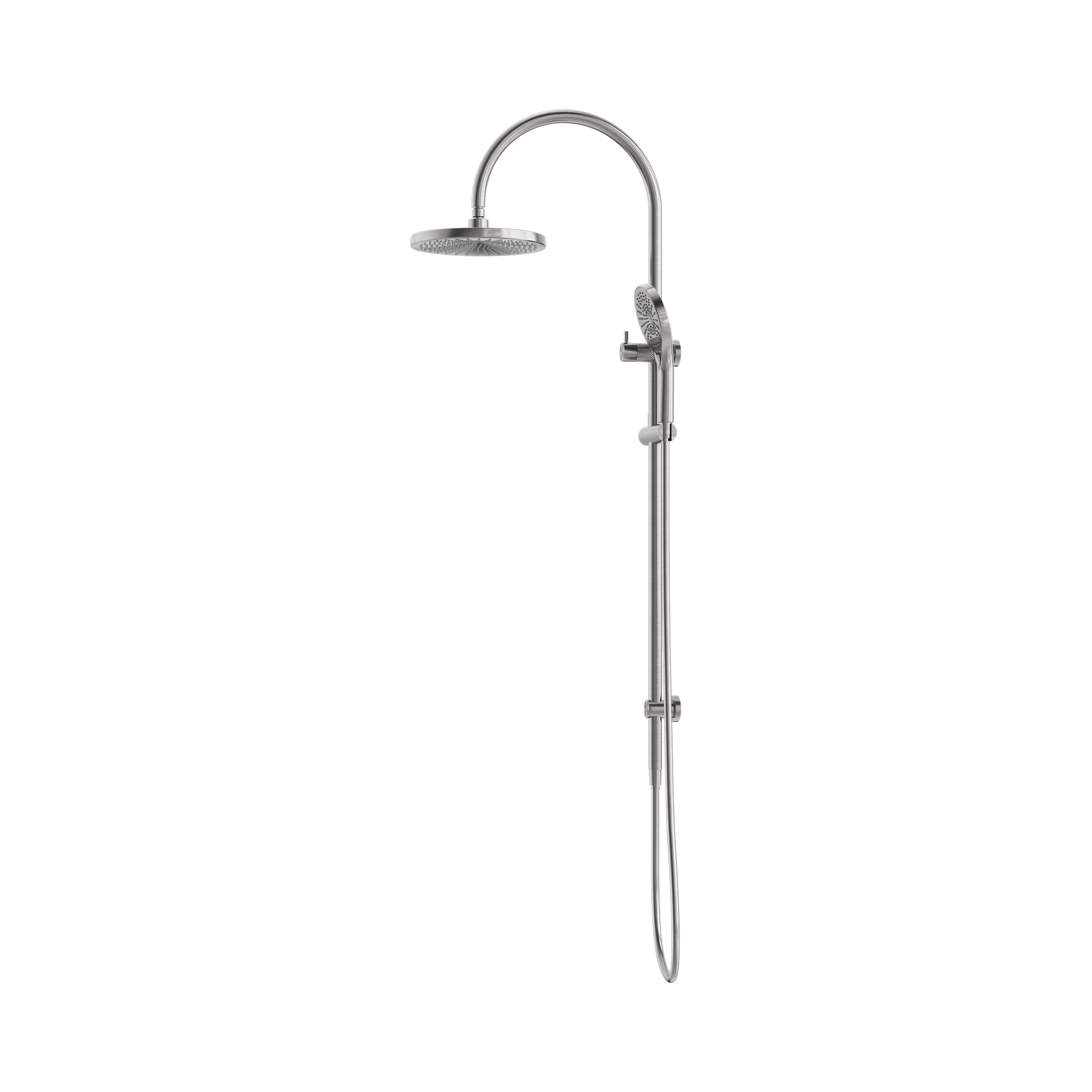 NR251905e BN Opal Twin Shower Brushed Nickel image 3