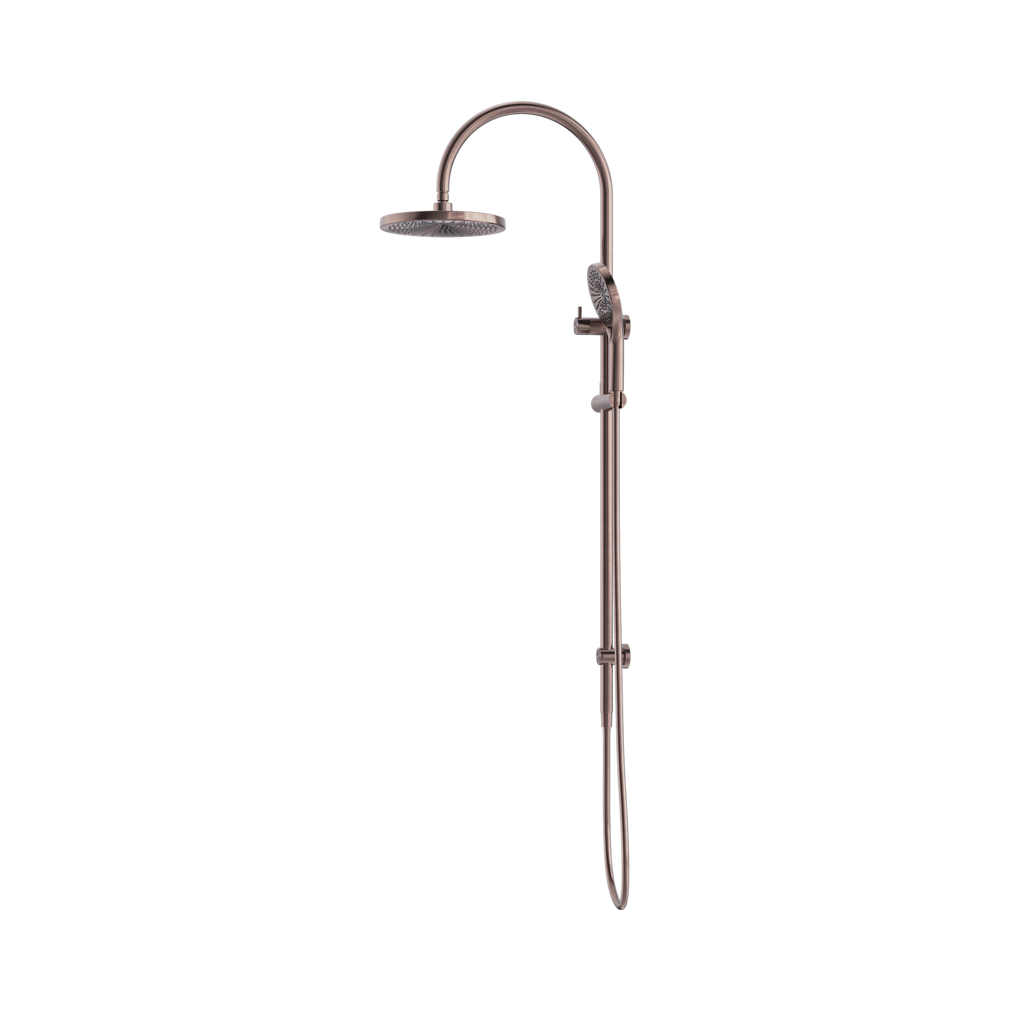 NR251905e BZ Opal Twin Shower Brushed Bronze image 3