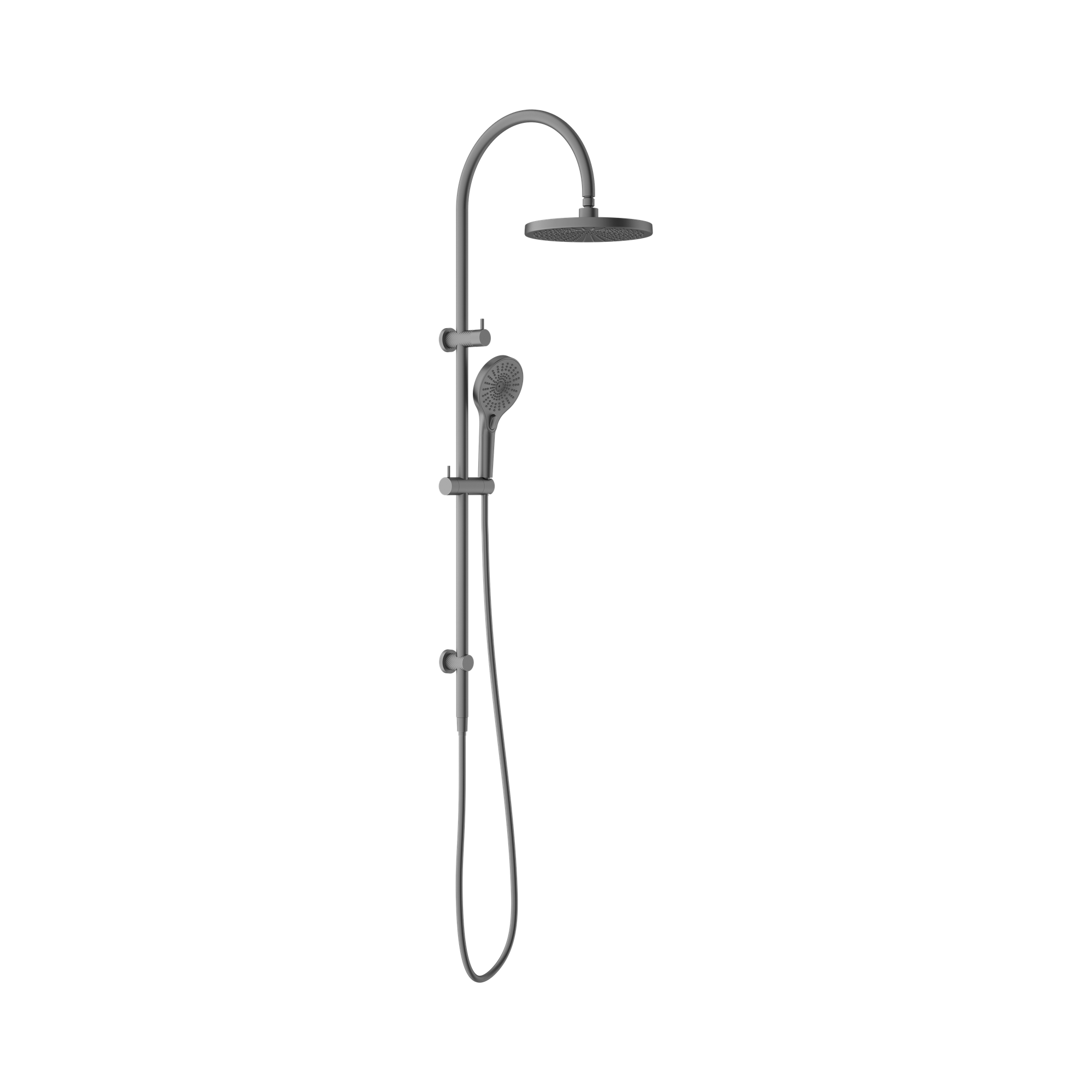 NR251905e GR Opal Twin Shower Graphite image 1