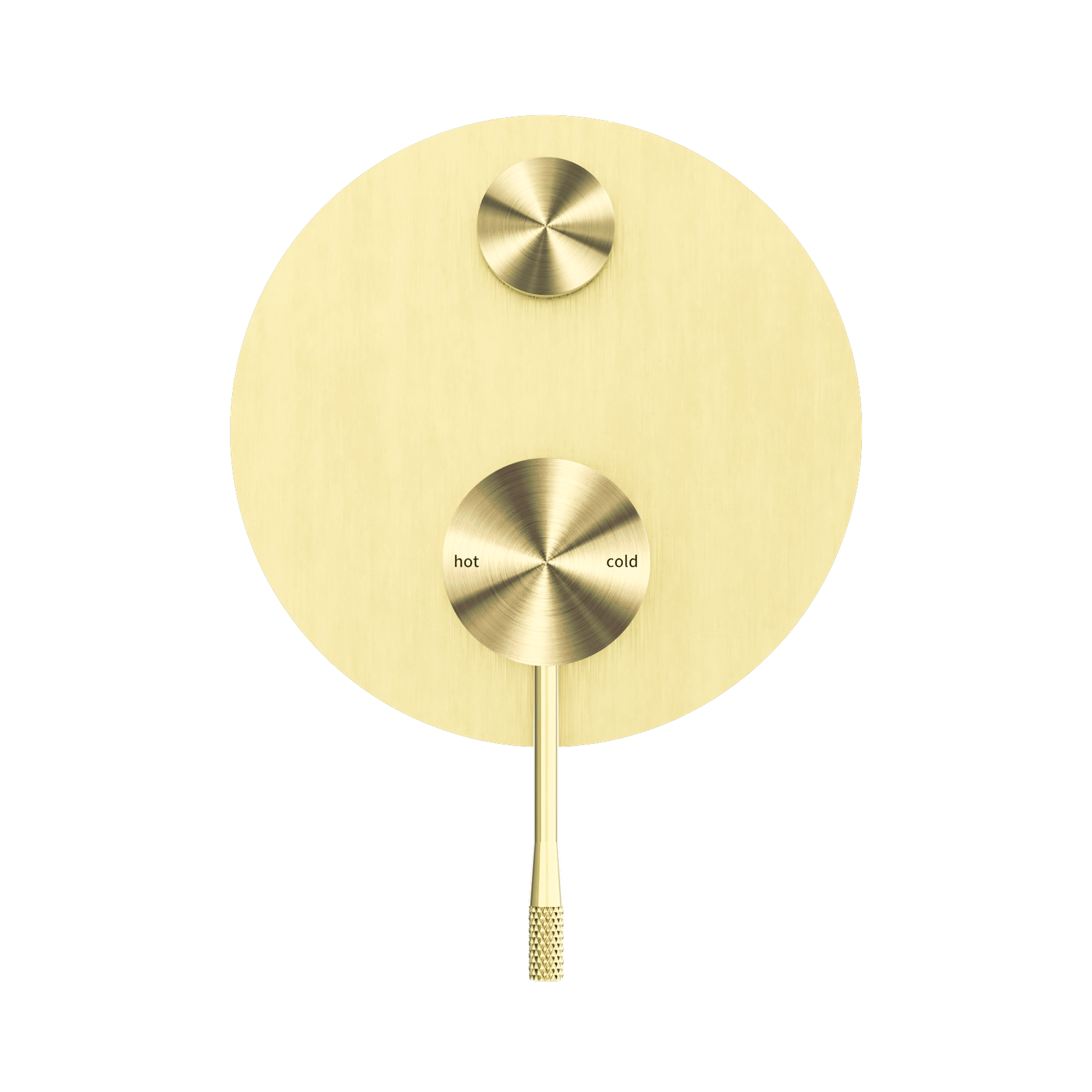 NR251909a BG Opal Shower Mixer With Divertor Brushed Gold image 2