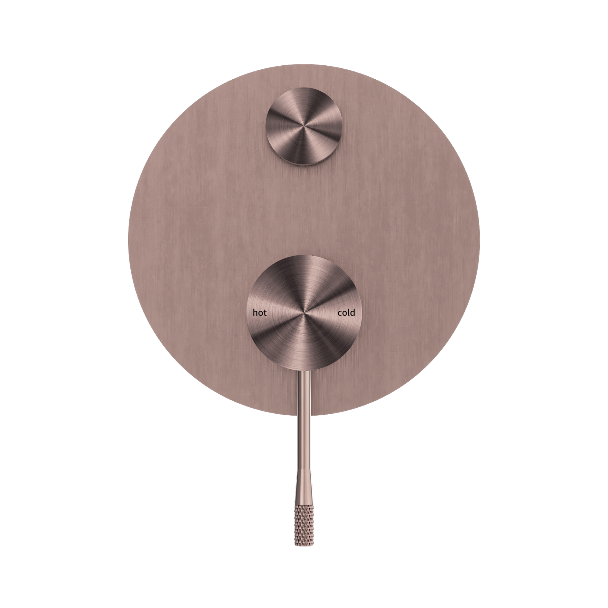 NR251909a BZ Opal Shower Mixer With Divertor Brushed Bronze image 2