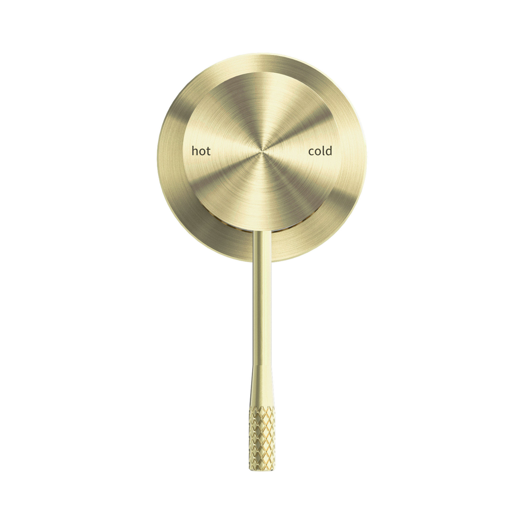 NR251909h BG Opal Shower Mixer 60mm Plate Brushed Gold image 2