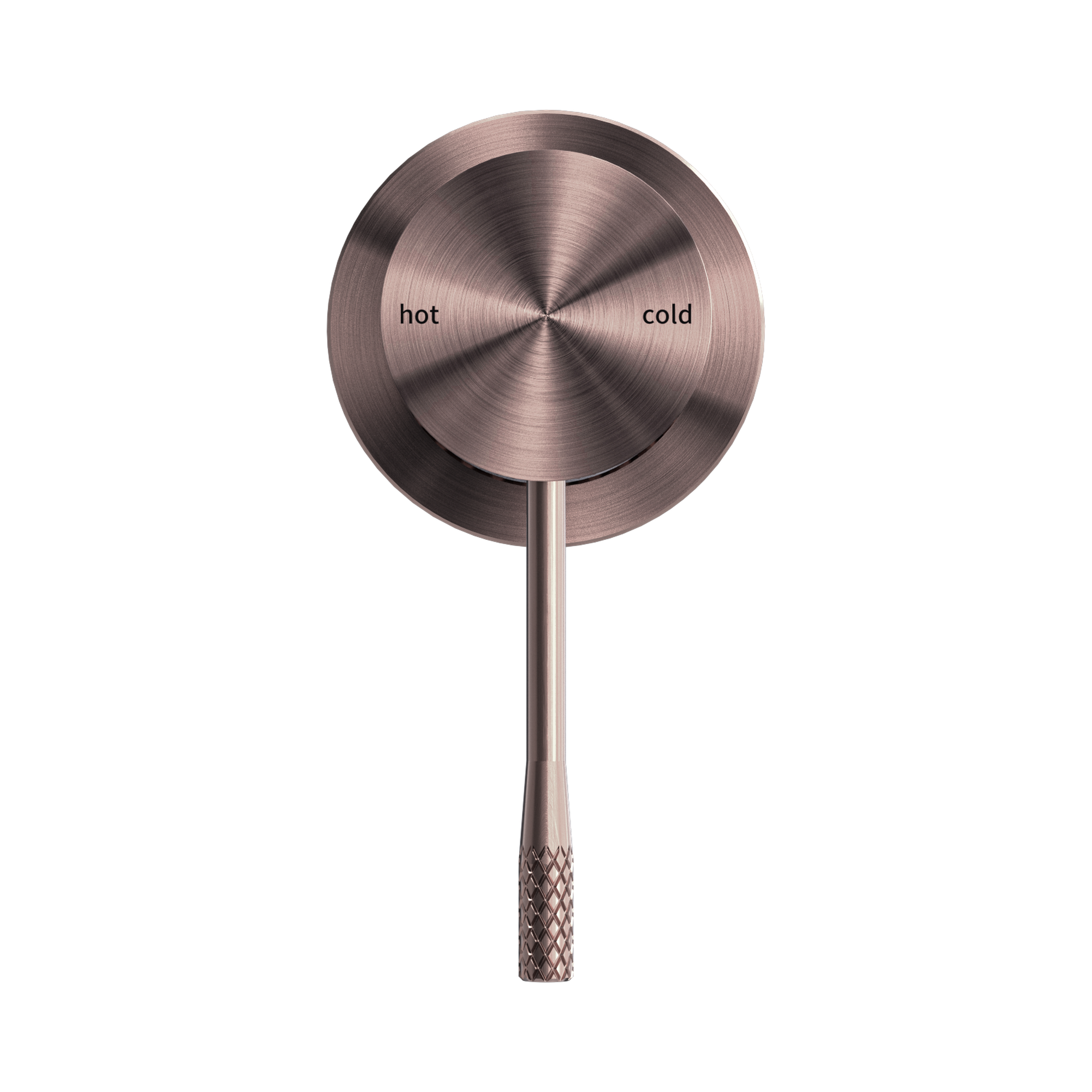 NR251909h BZ Opal Shower Mixer 60mm Plate Brushed Bronze image 2